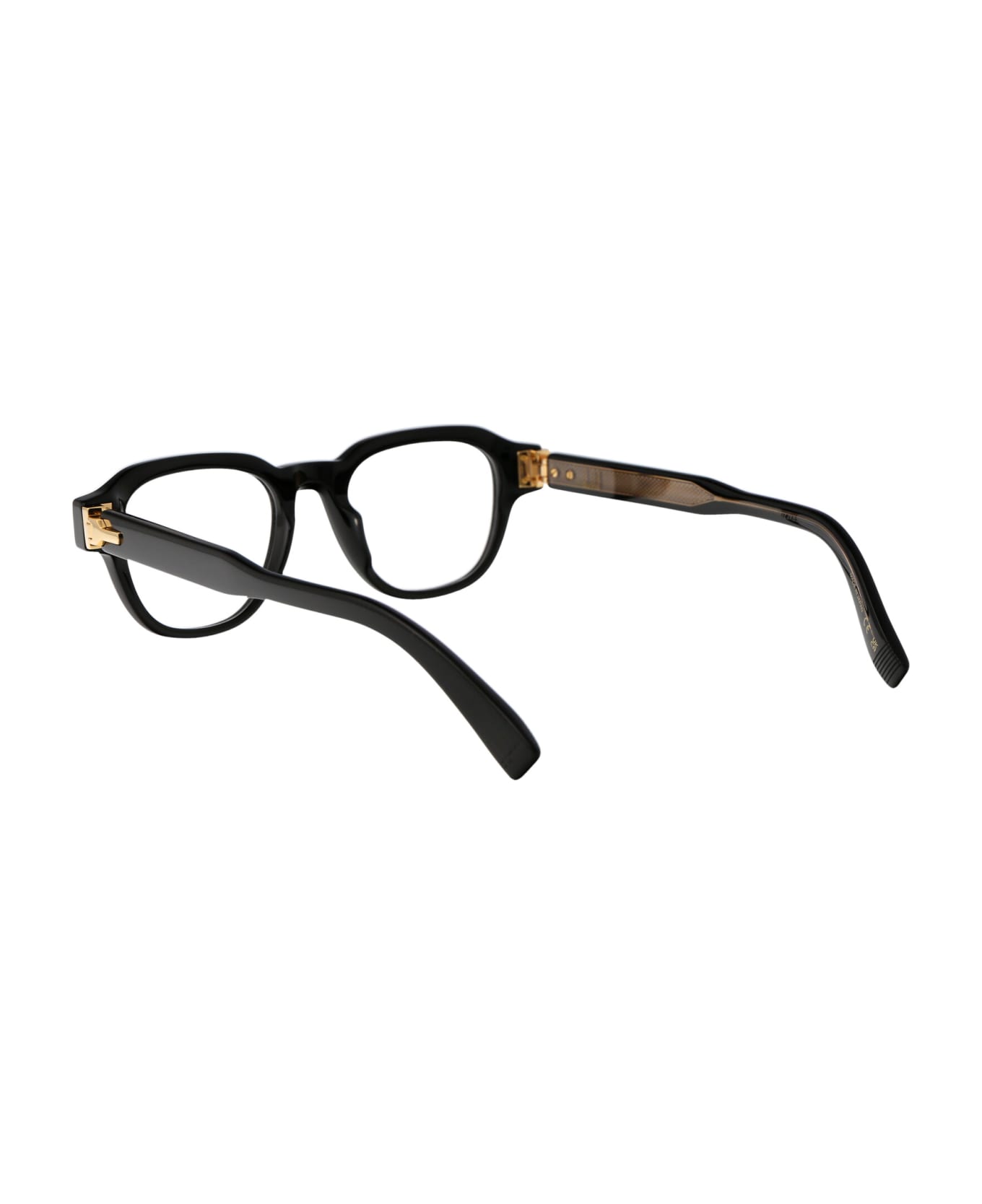 Dunhill Du0048o Glasses - 001 BLACK BLACK TRANSPARENT
