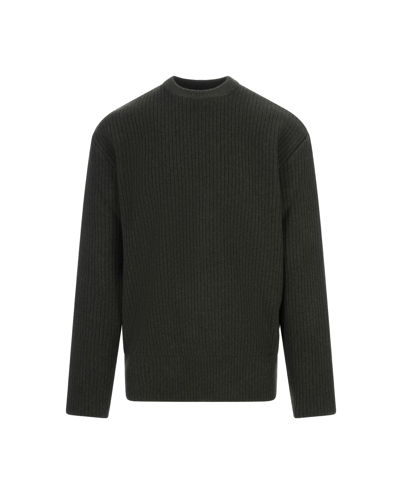 Givenchy Ribbed Sweater - Green ニットウェア