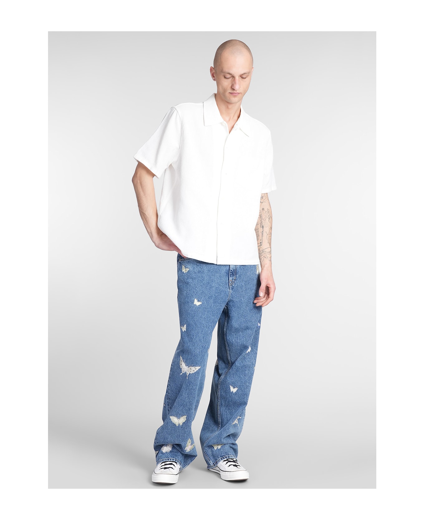 Our Legacy Shirt In White Cotton - white