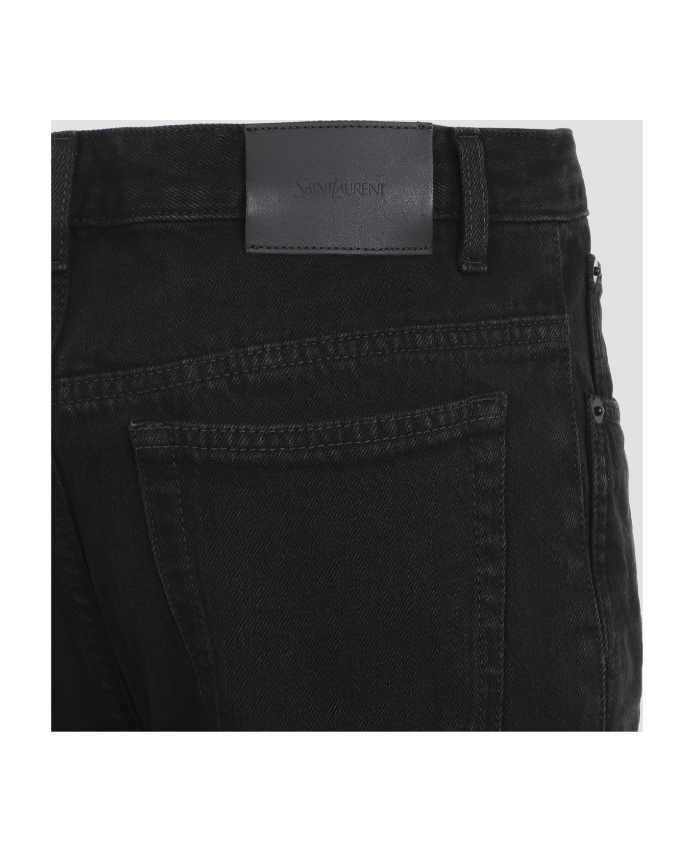 Saint Laurent Black Denim Jeans - Carbon Black
