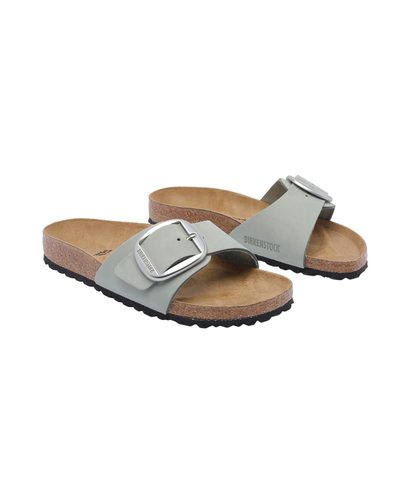 Birkenstock Madrid Big Buckle Sandals - Green