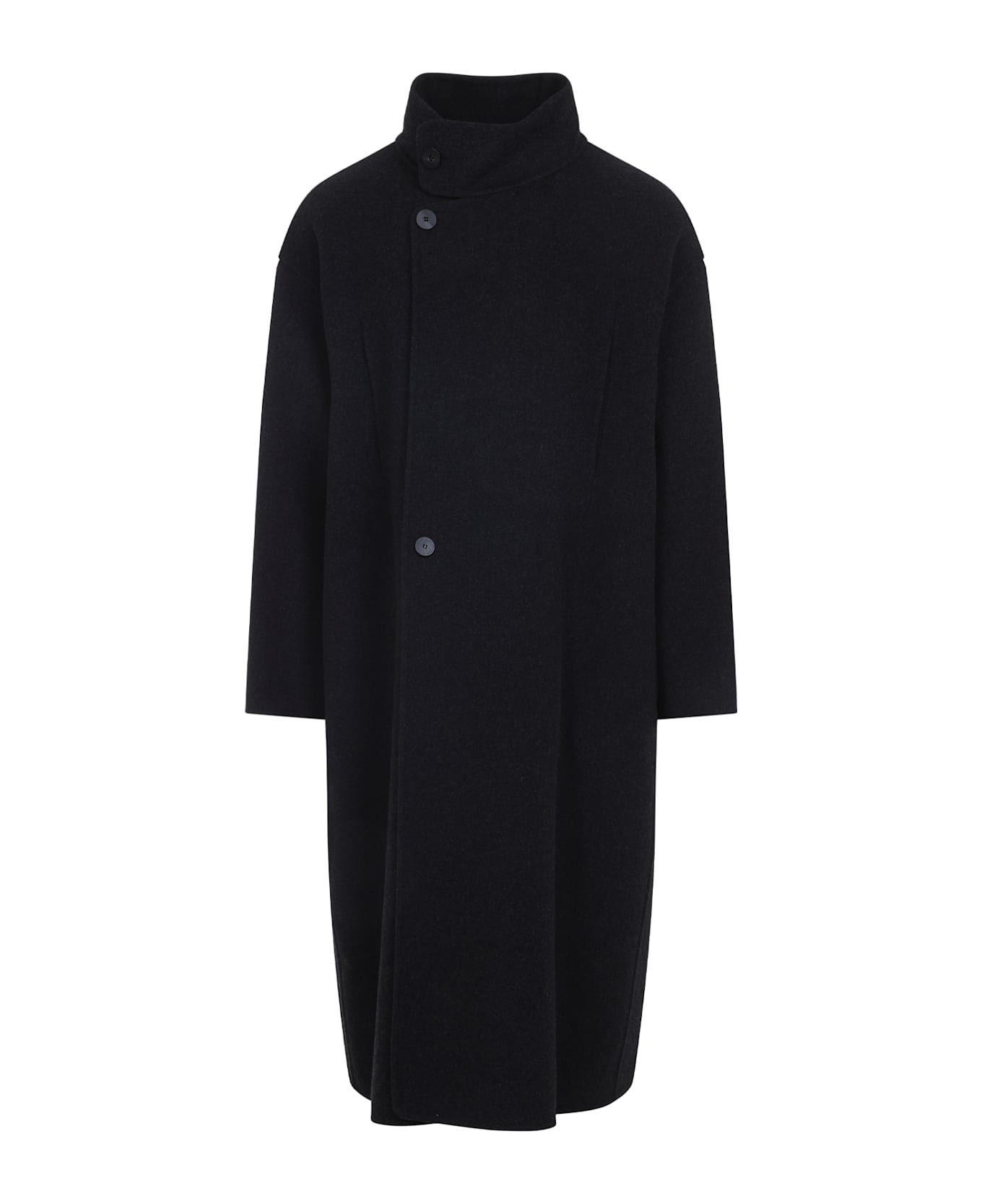 Fear of God Highneck Coat - Charcoal