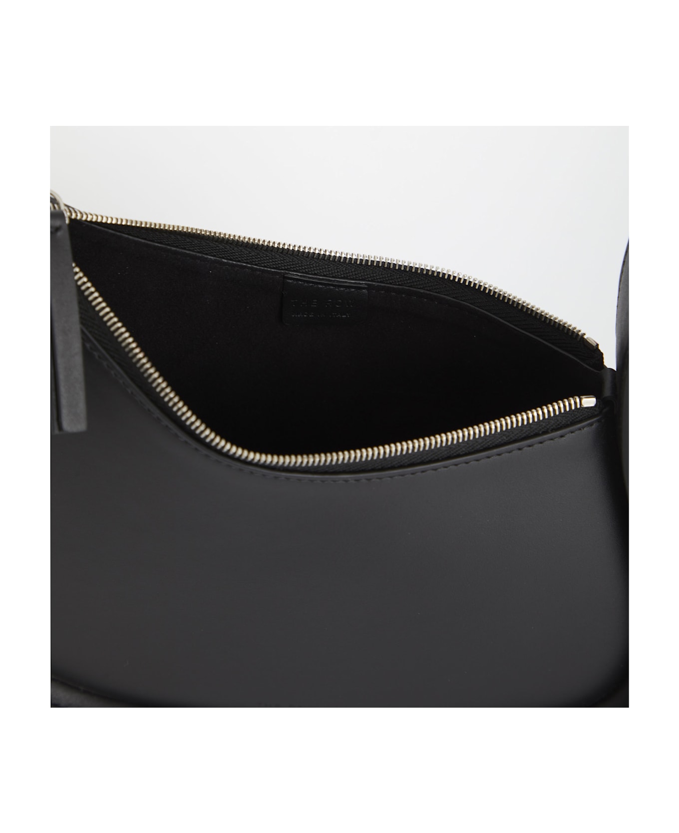 The Row Half Moon Bag - BLACK