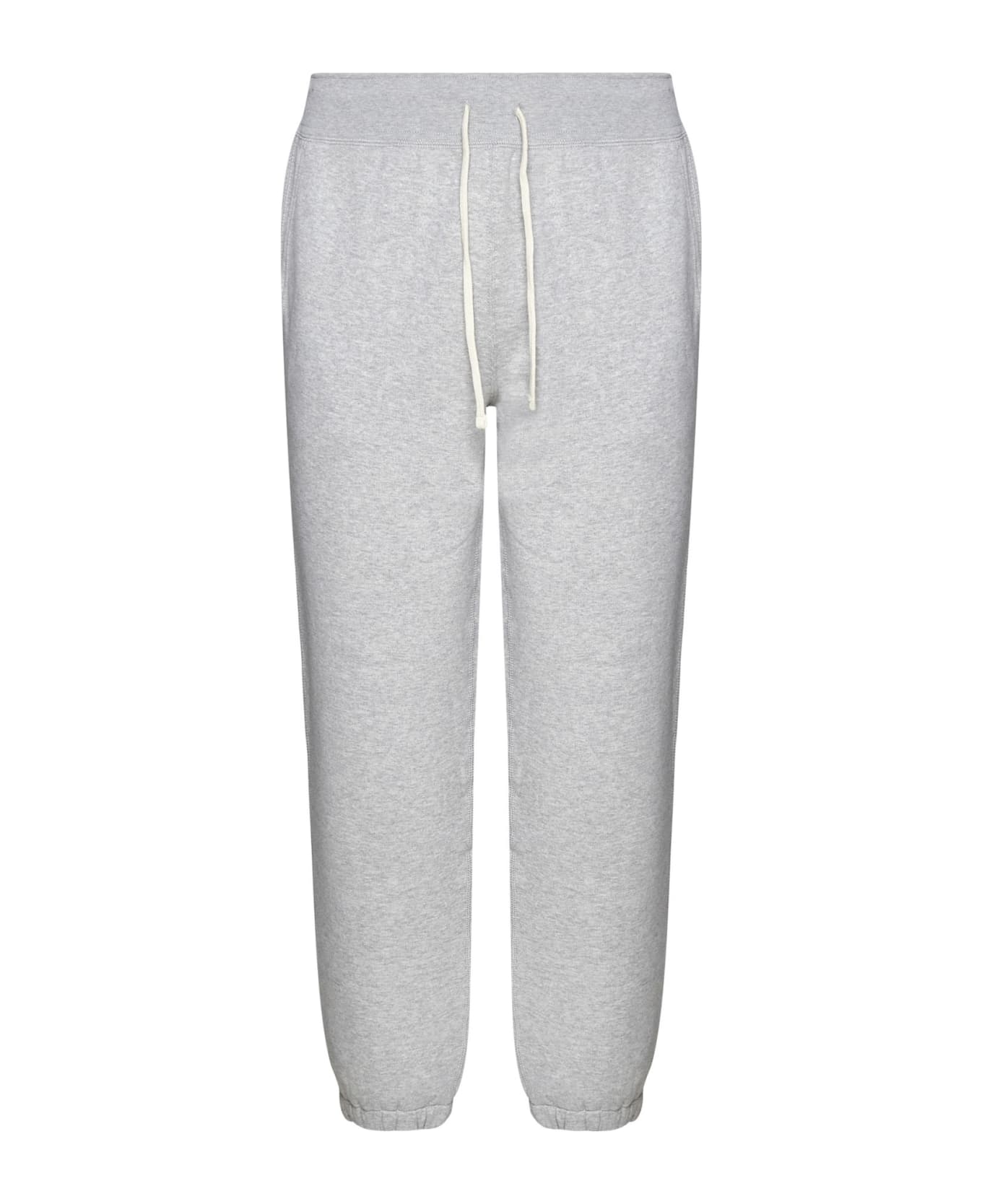 Polo Ralph Lauren Grey Cotton Blend Sporty Pants - Grey ボトムス