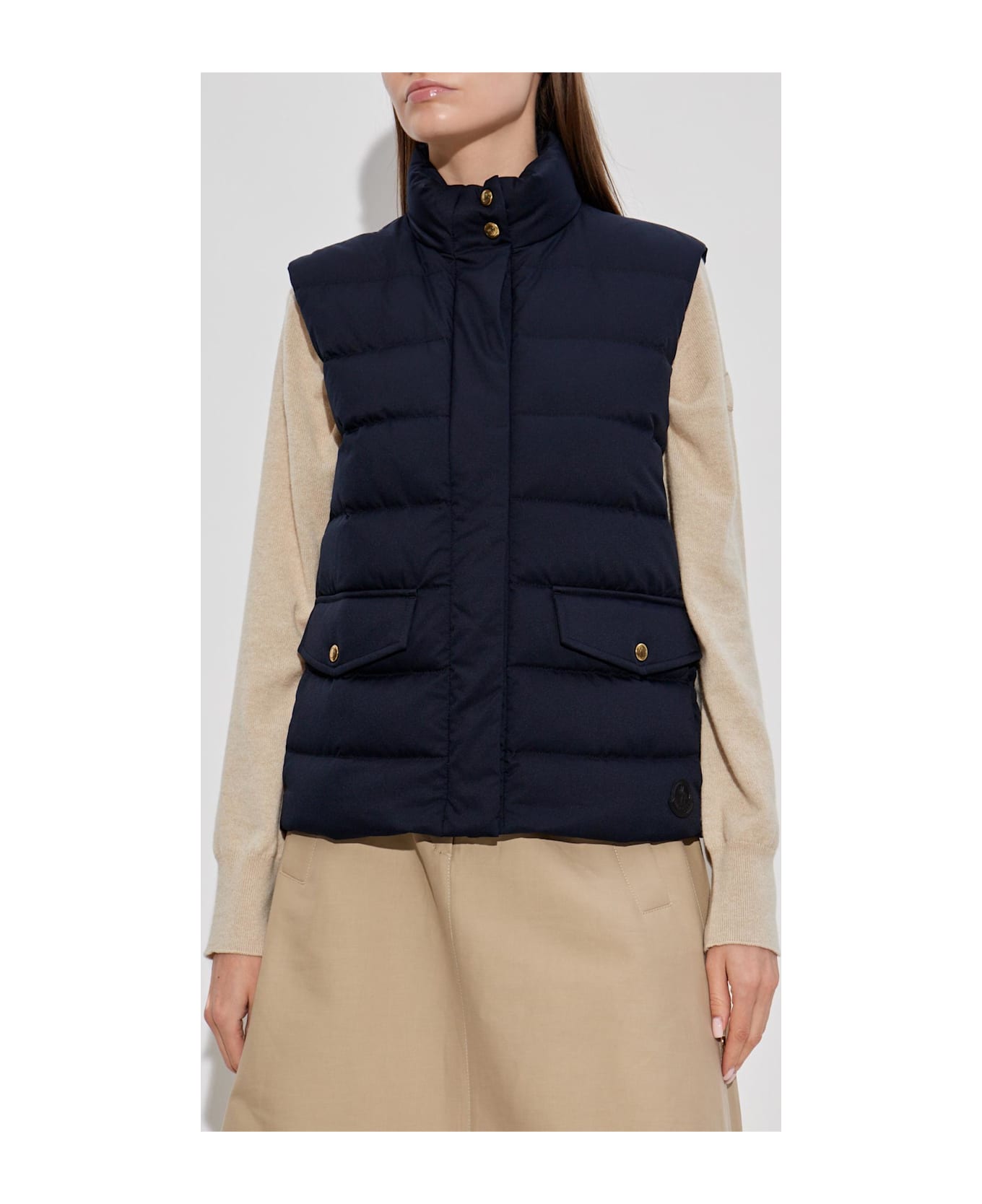 Moncler 
besset
 Down Vest - BLUE