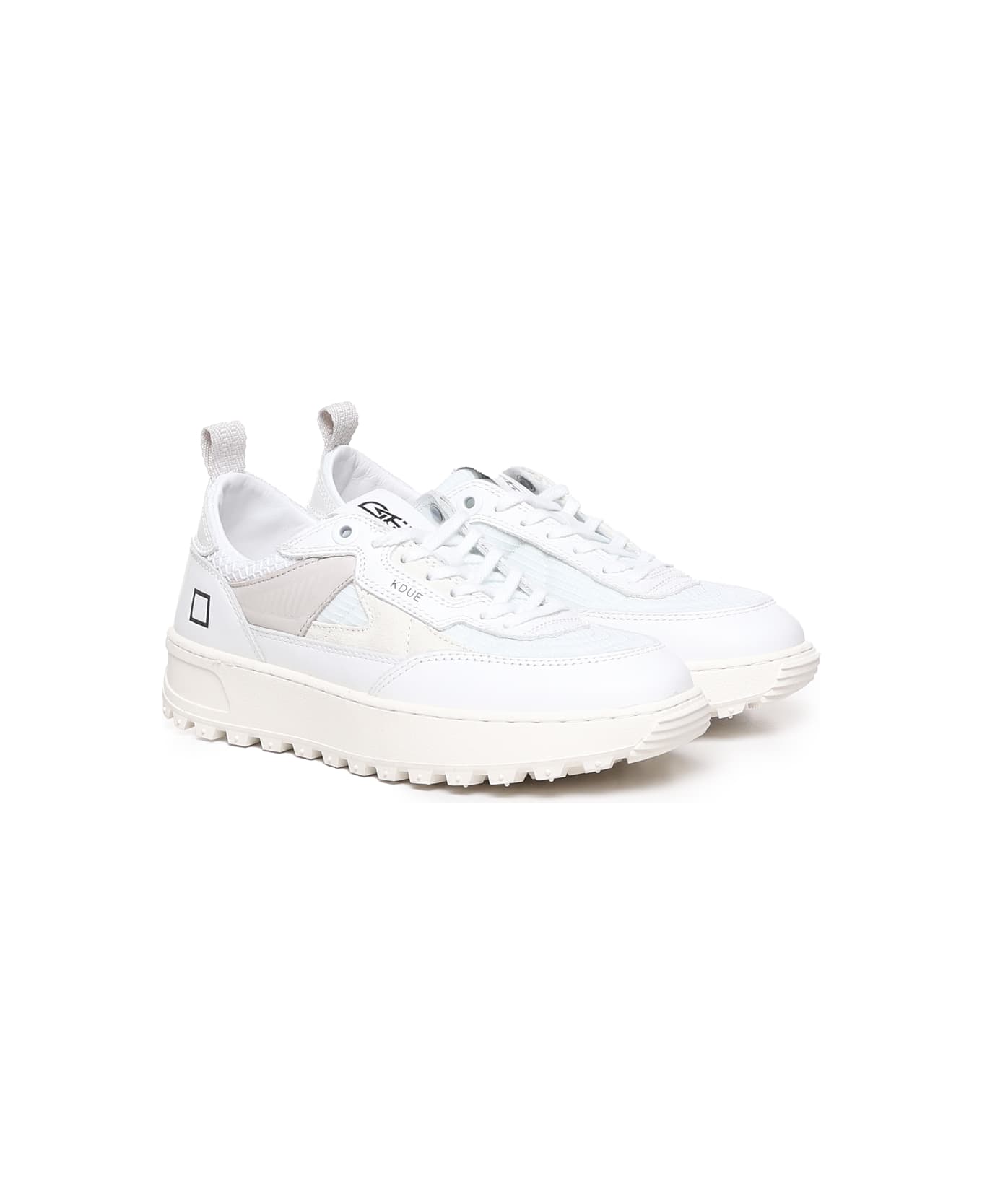 D.A.T.E. Kdue Mono Sneakers - White