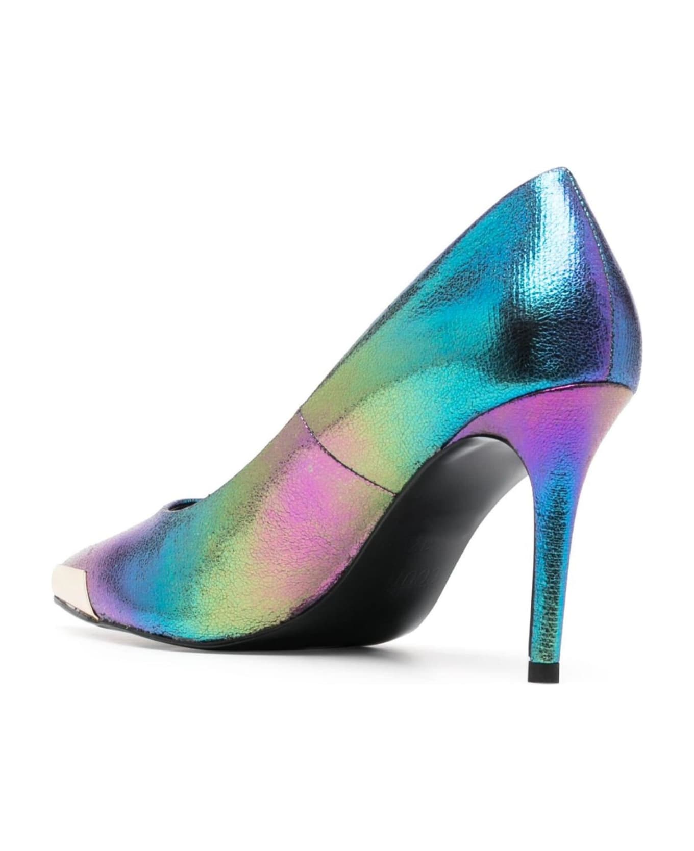 Versace Jeans Couture Shoes Fondo Scarlett Dis. S50 Synthetic Crackle' - MULTICOLOR ハイヒール