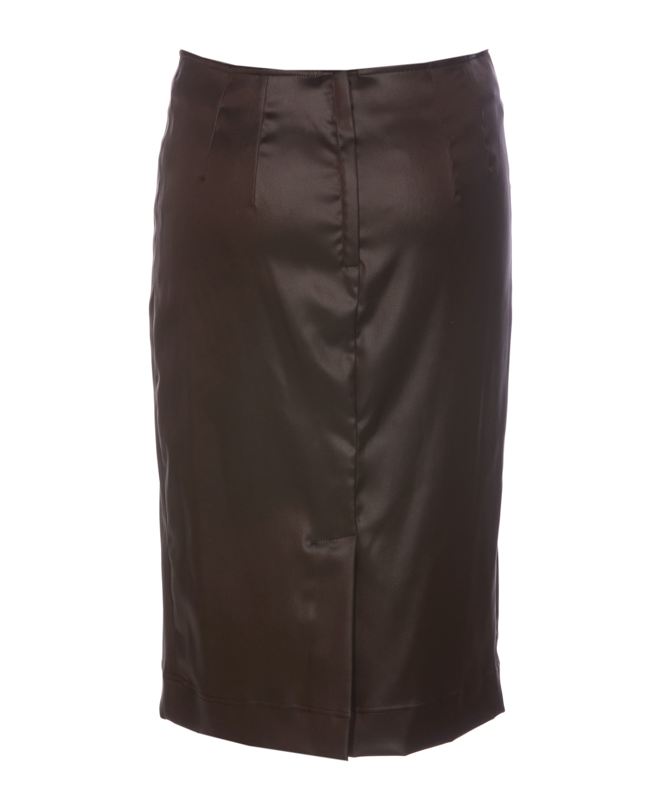 Dolce & Gabbana Acetate Skirt - Brown