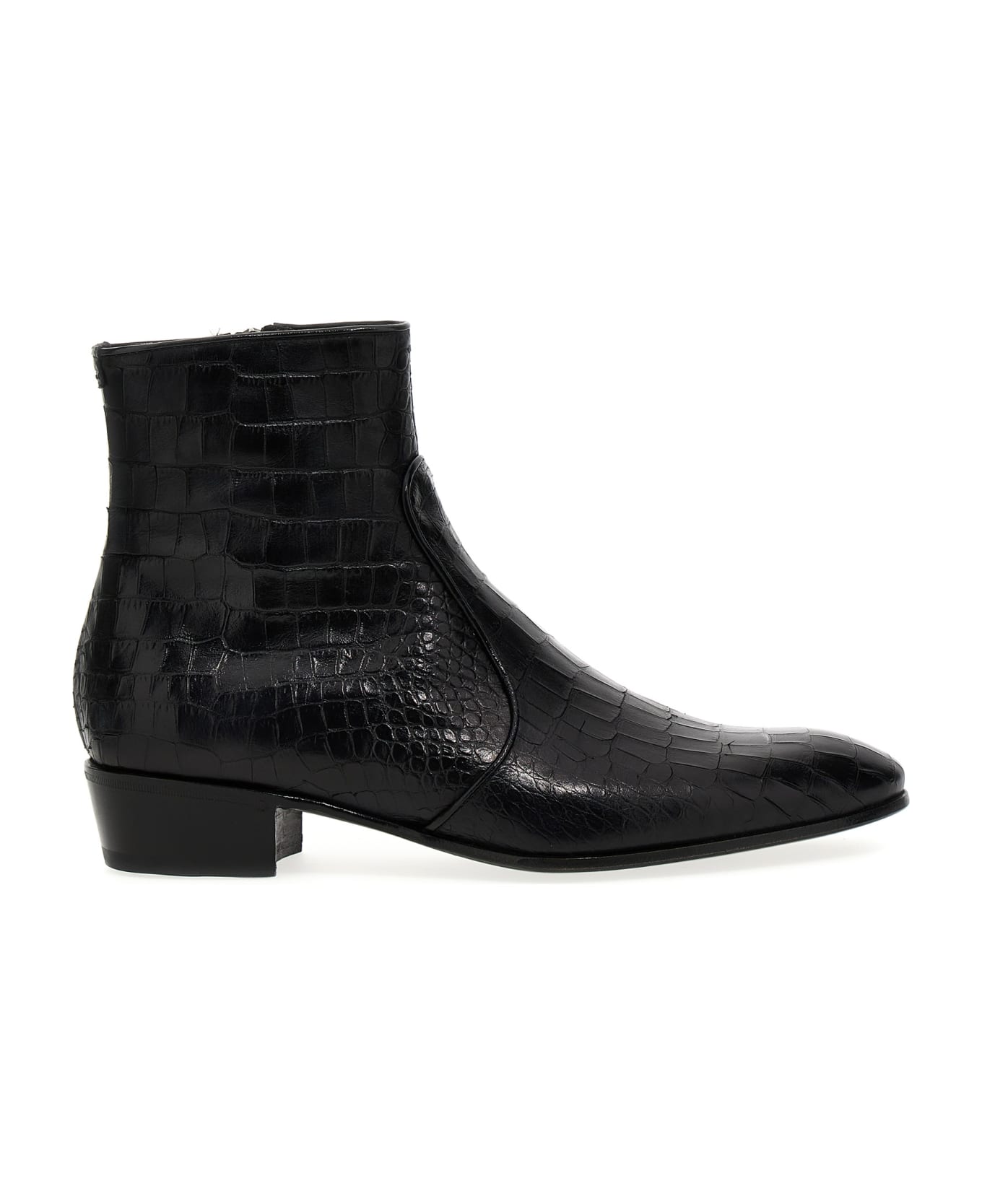 Lidfort 'louisiana' Ankle Boots - Black   ブーツ