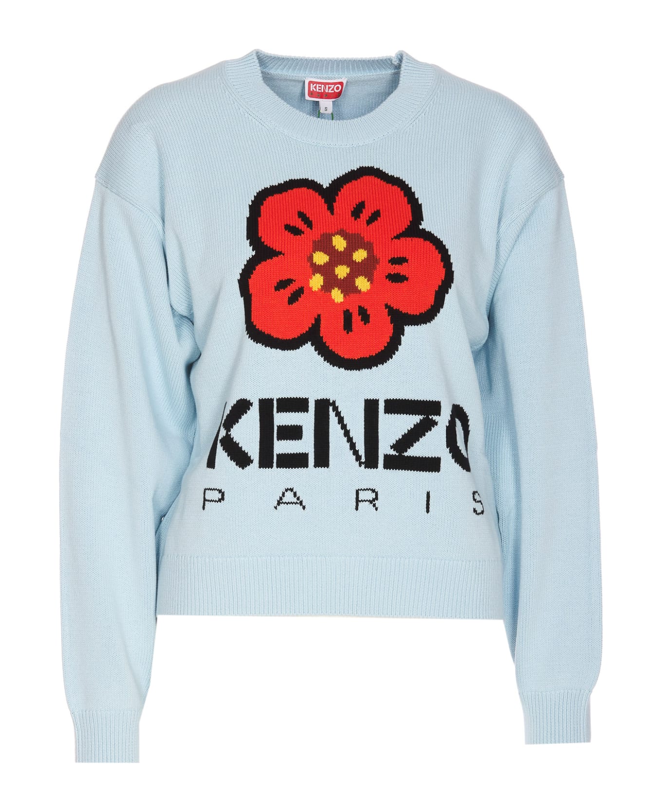 Kenzo Boke Flower Sweater - Blue ニットウェア
