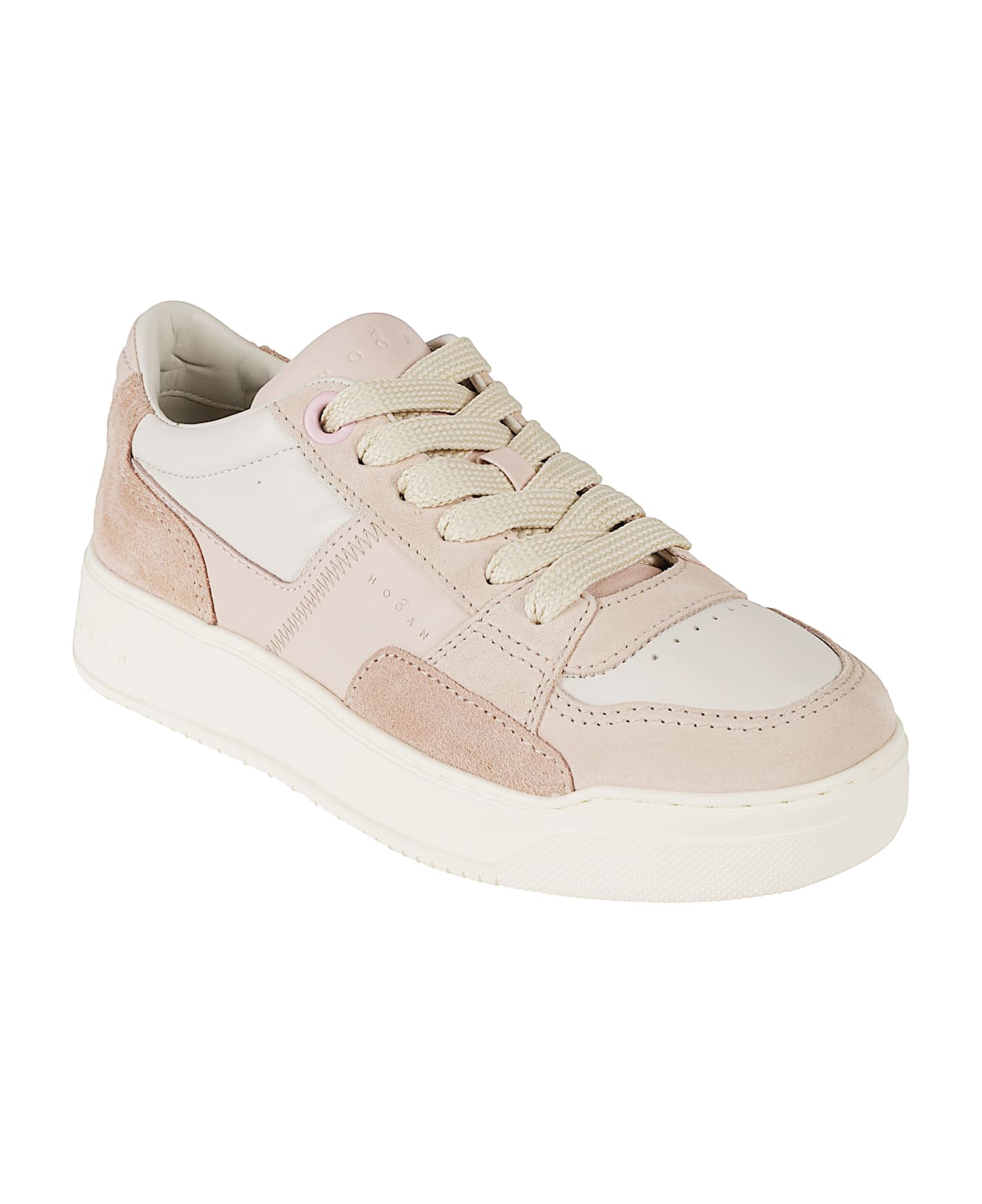 Hogan Logo Sided Sneakers - Pink