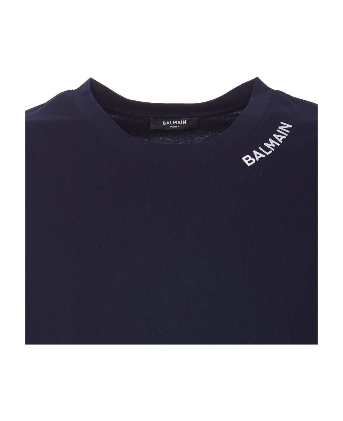 Balmain Logo T-shirt - Blue