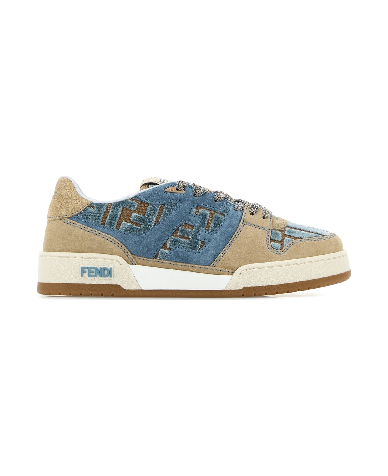 Fendi Sneakers Ff - Blue