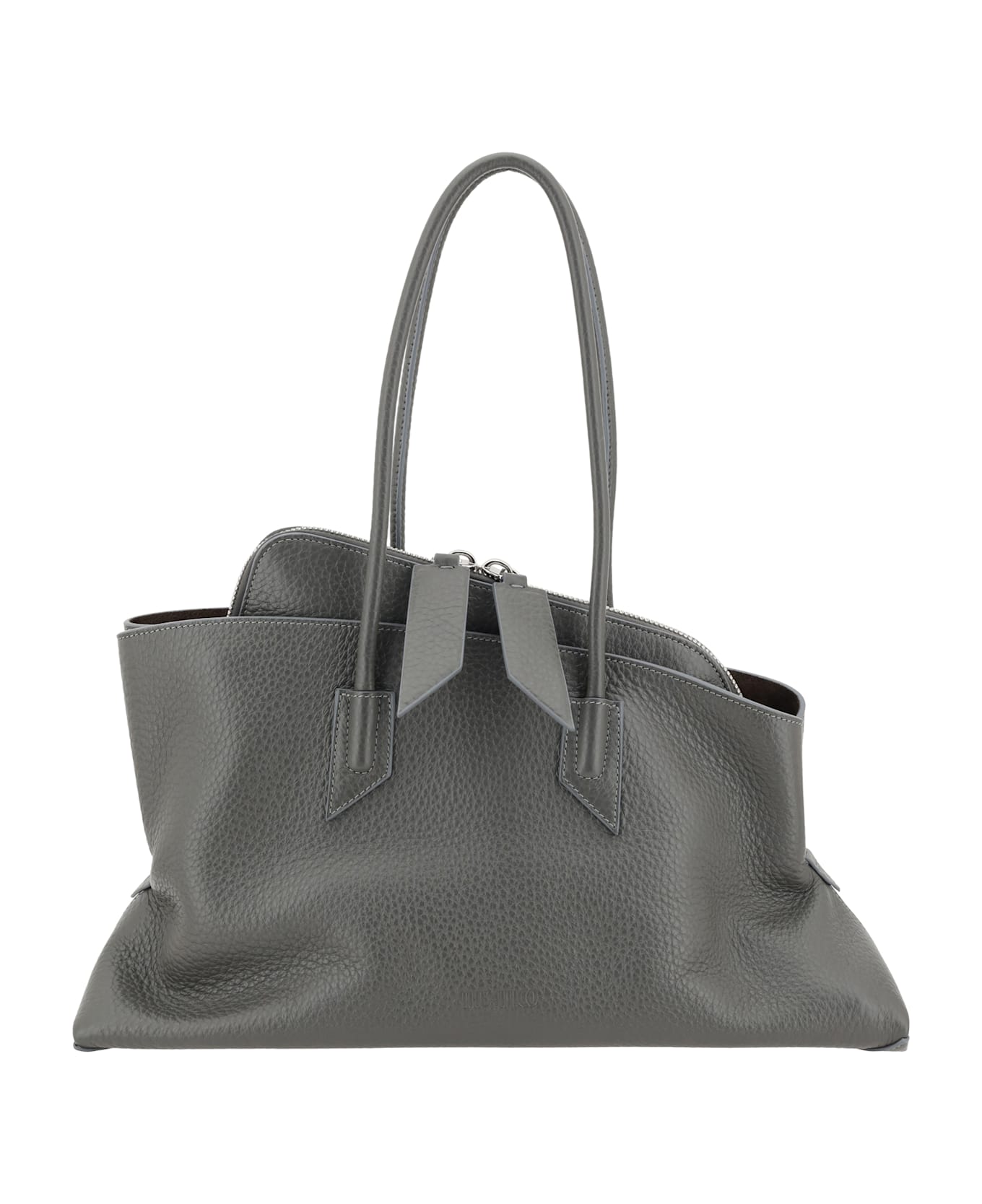 The Attico La Passeggiata Shoulder Bag - Grey