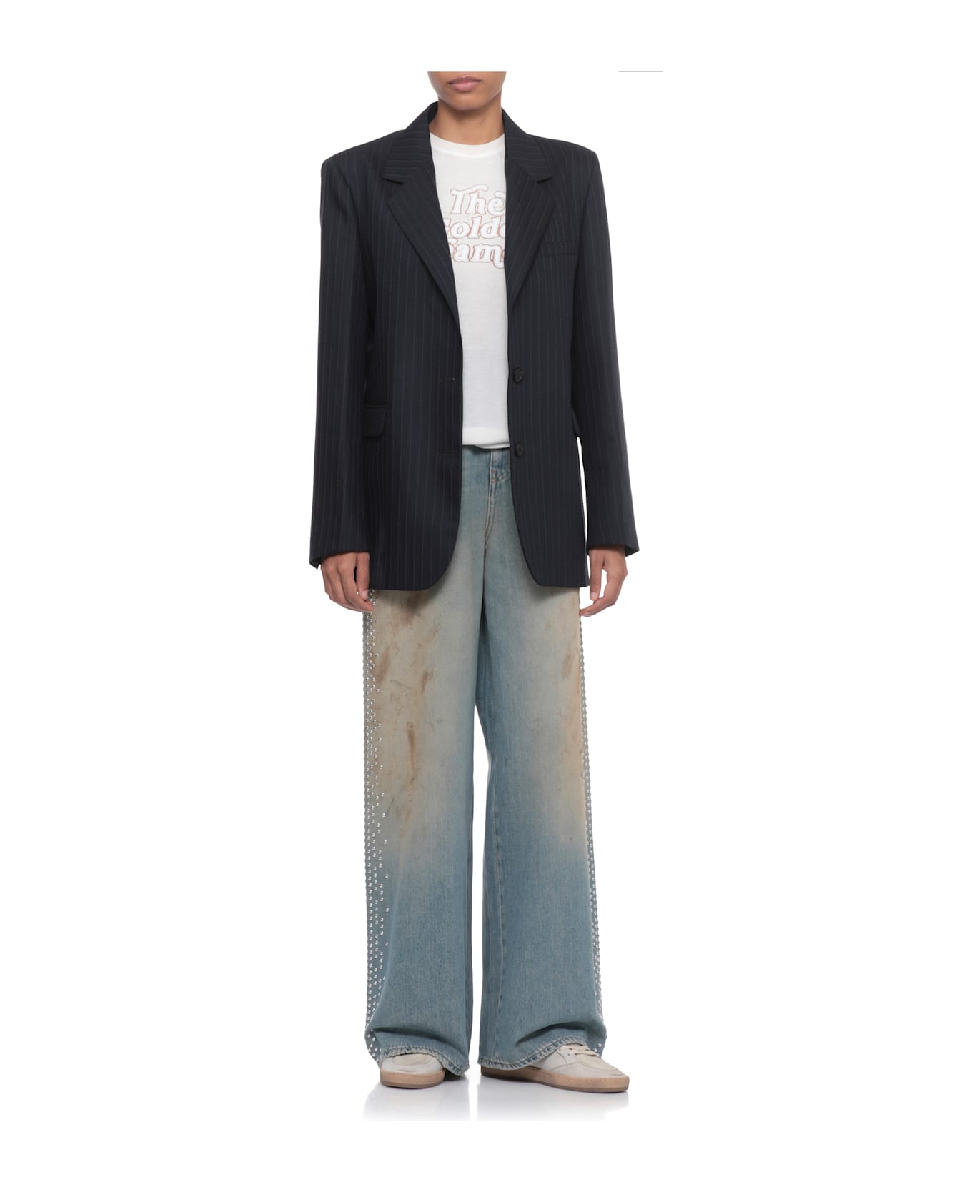Golden Goose Wool Blazer - Blue