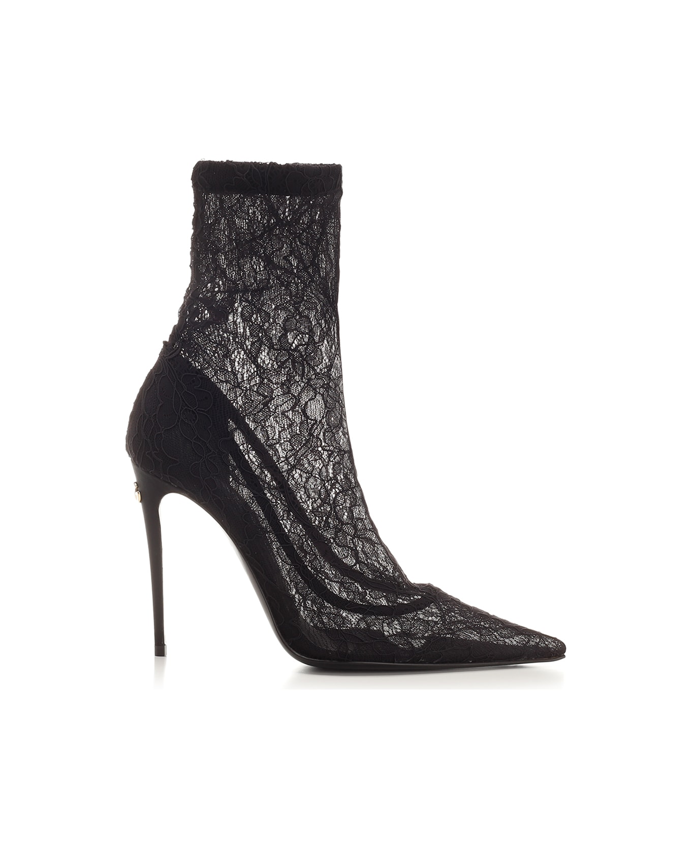 Dolce & Gabbana Lace Ankle Boot