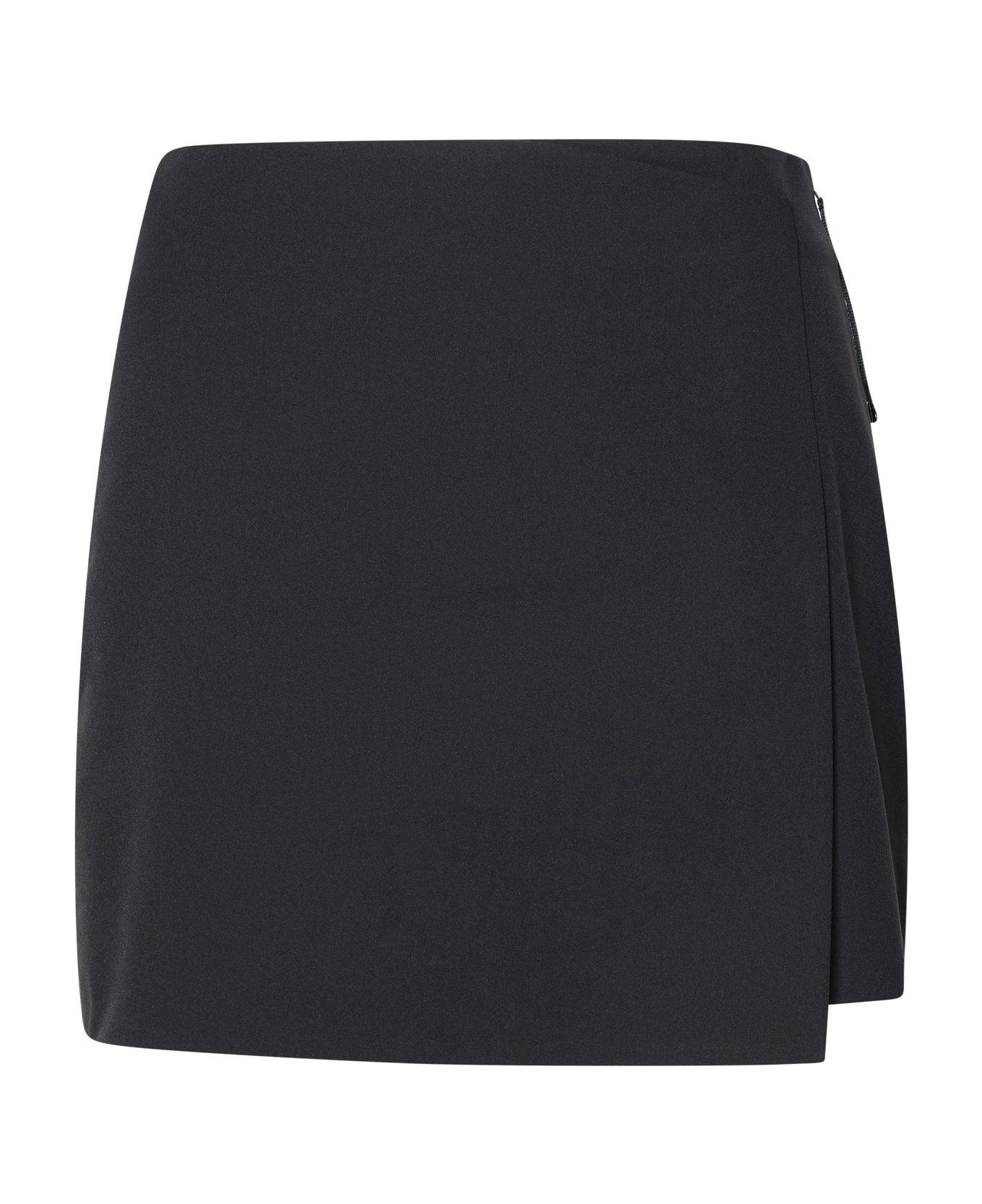 Moncler Skirt Design Shorts - Black