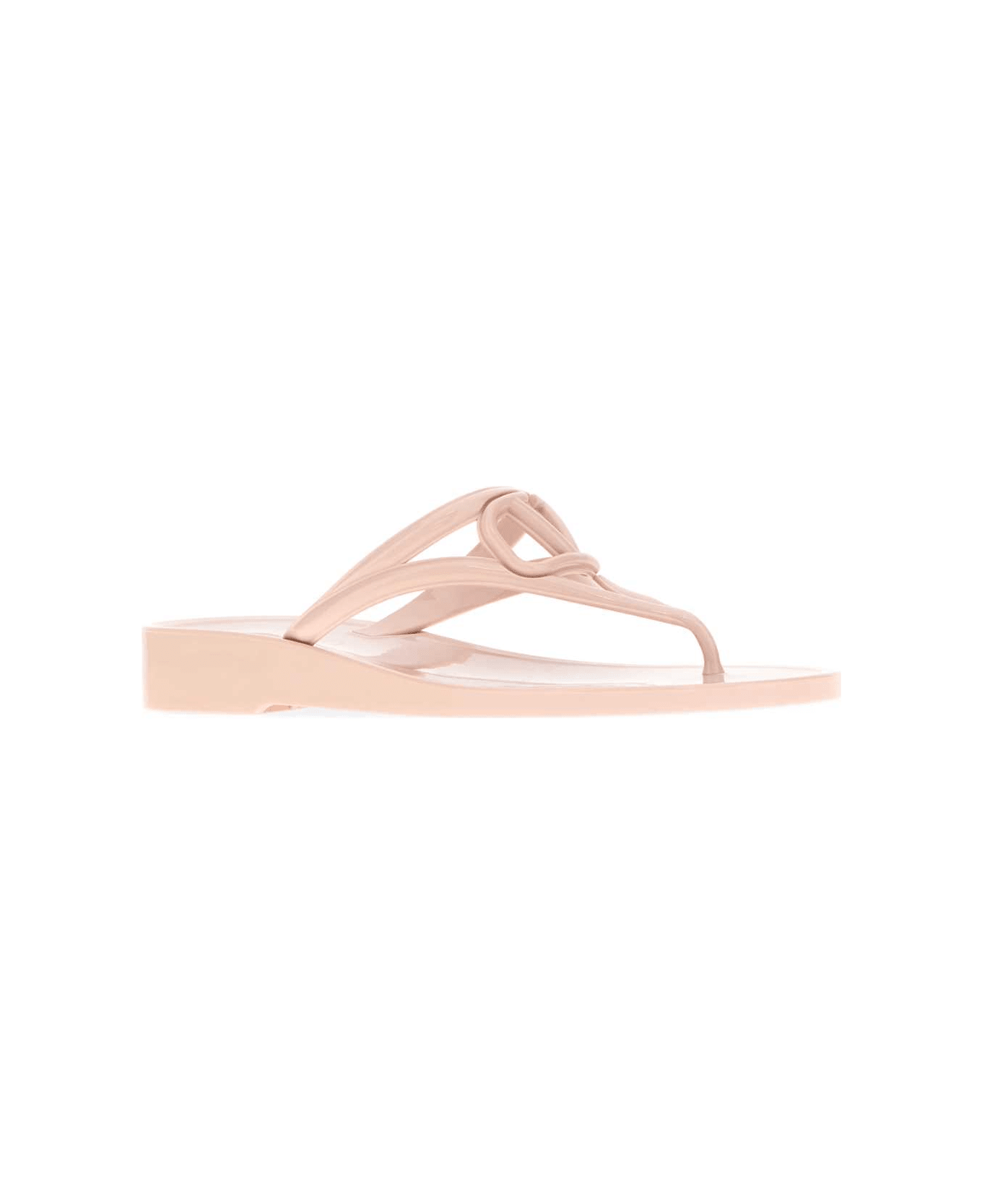 Pastel Pink Rubber Thing Slippers