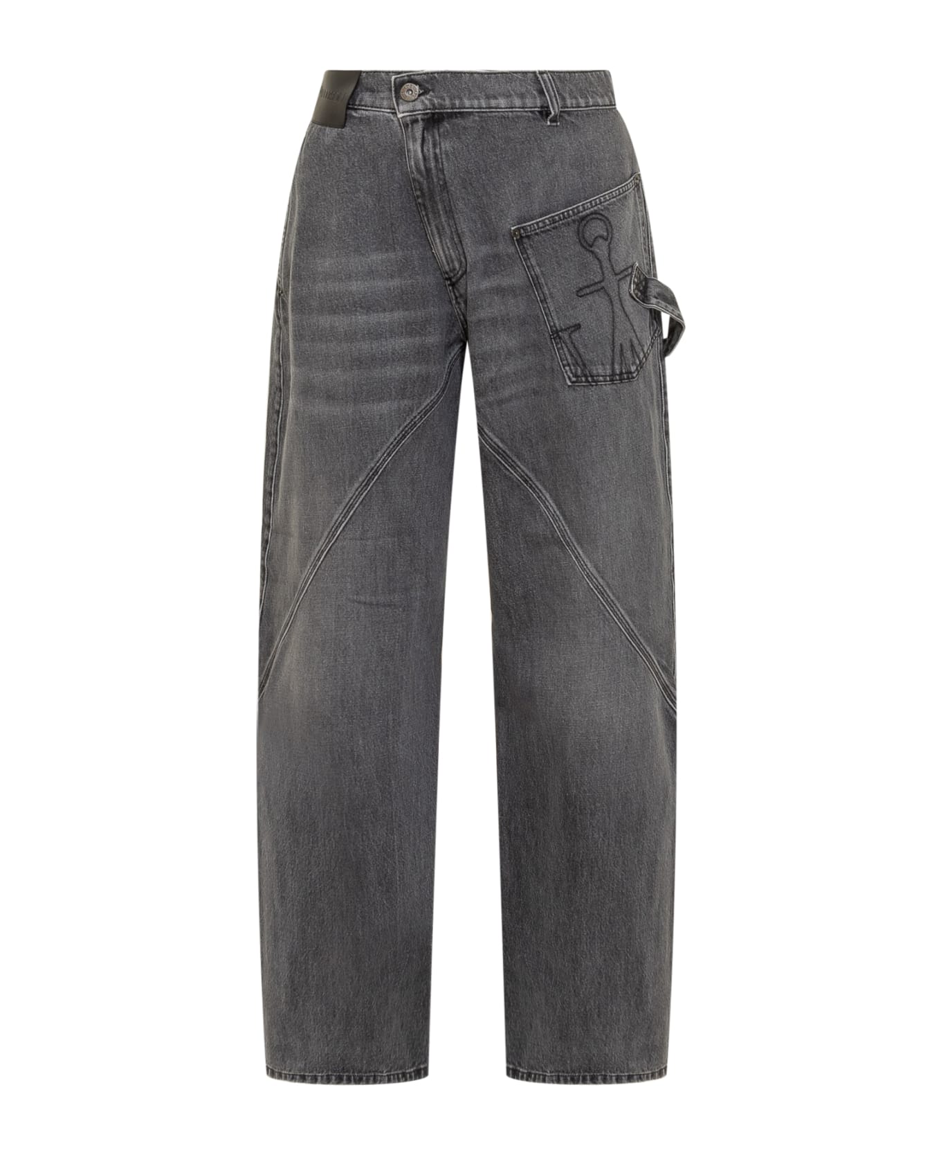 J.W. Anderson Twisted Workwear Jeans - GREY