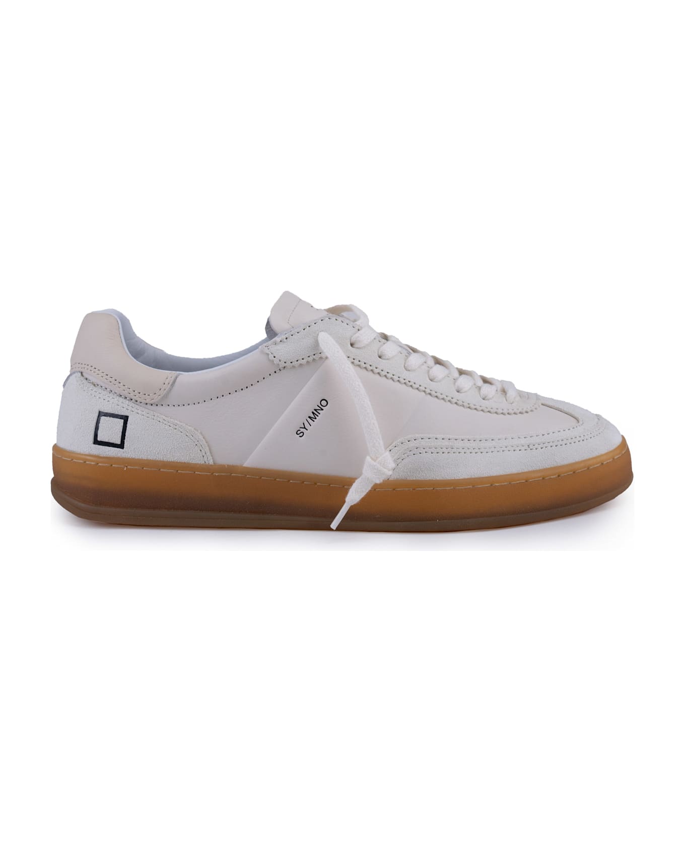 D.A.T.E. Sporty Mono Sneakers - Iv Ivory