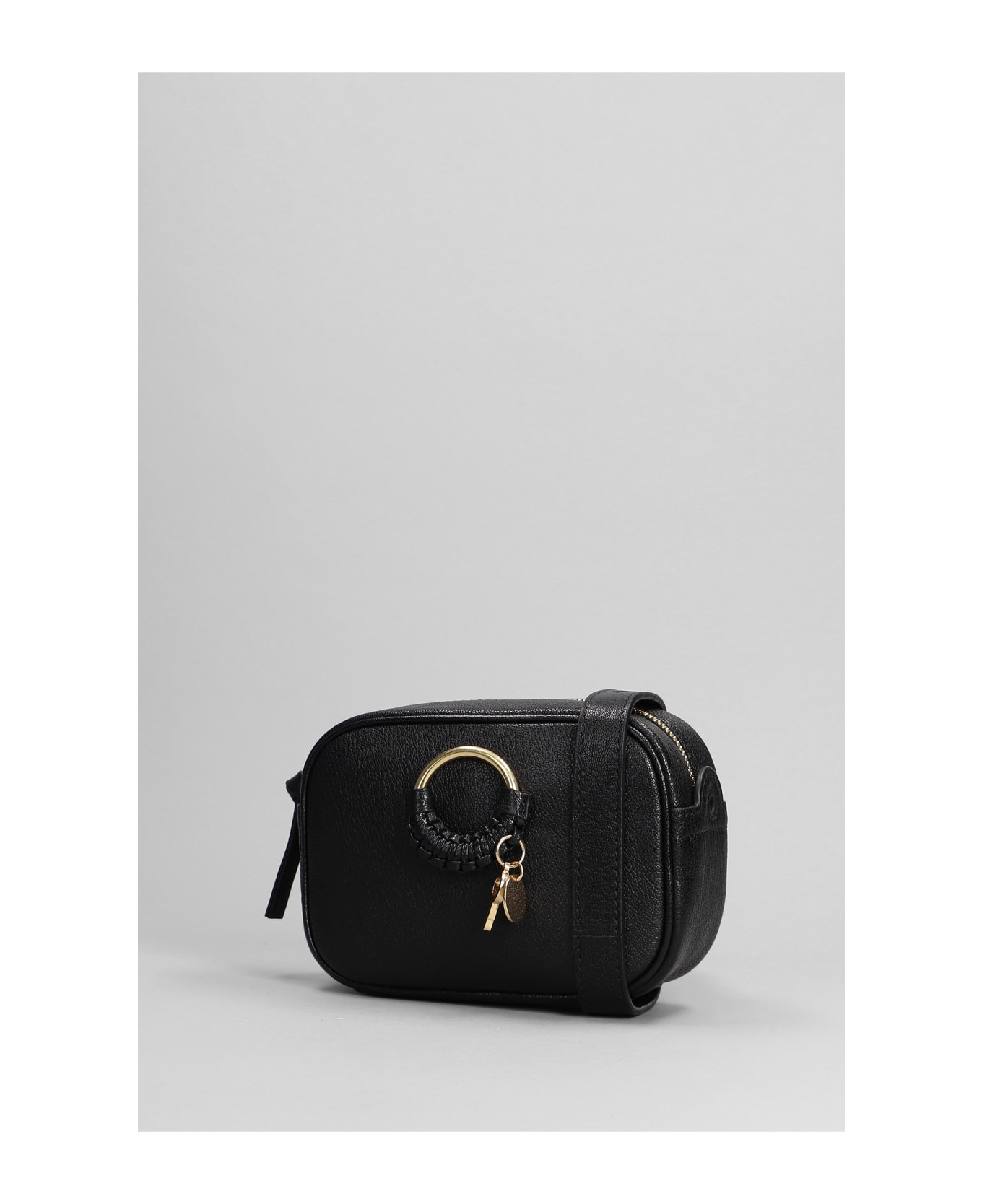 See by Chloé Camera Bag Shoulder Bag In Black Leather - black