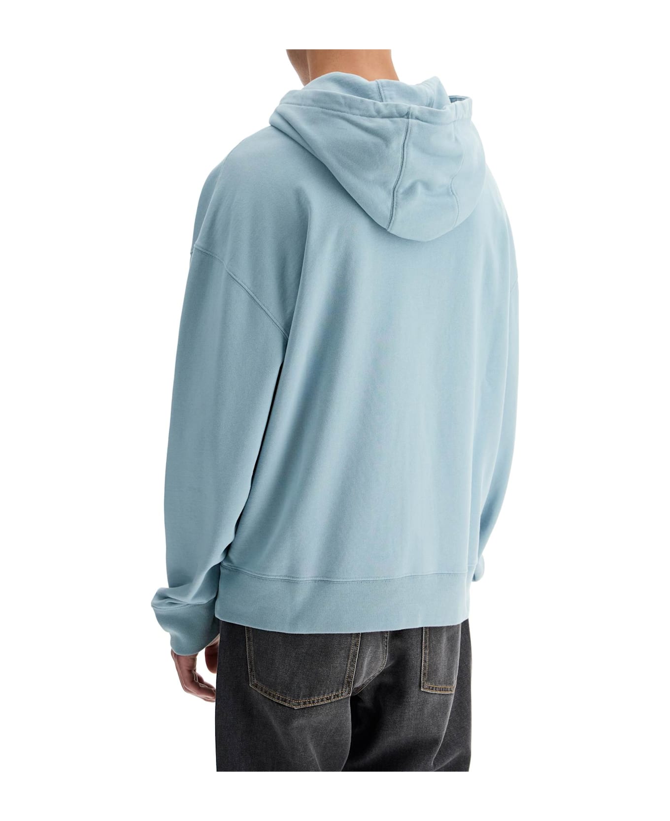 Maison Kitsuné Bold Fox Head Hooded Sweatshirt - PLACID (Light blue)