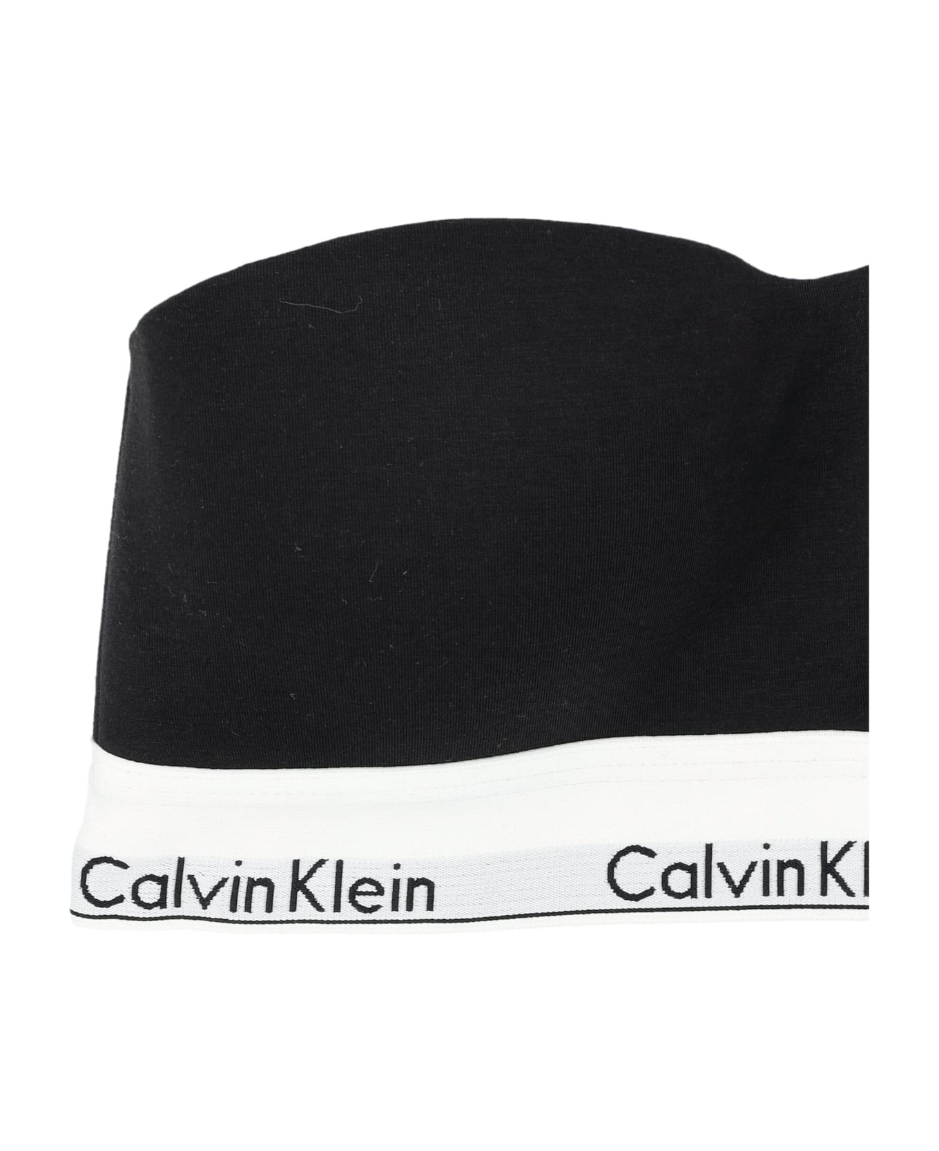 Calvin Klein Lightly Lined Bandeau - NERO