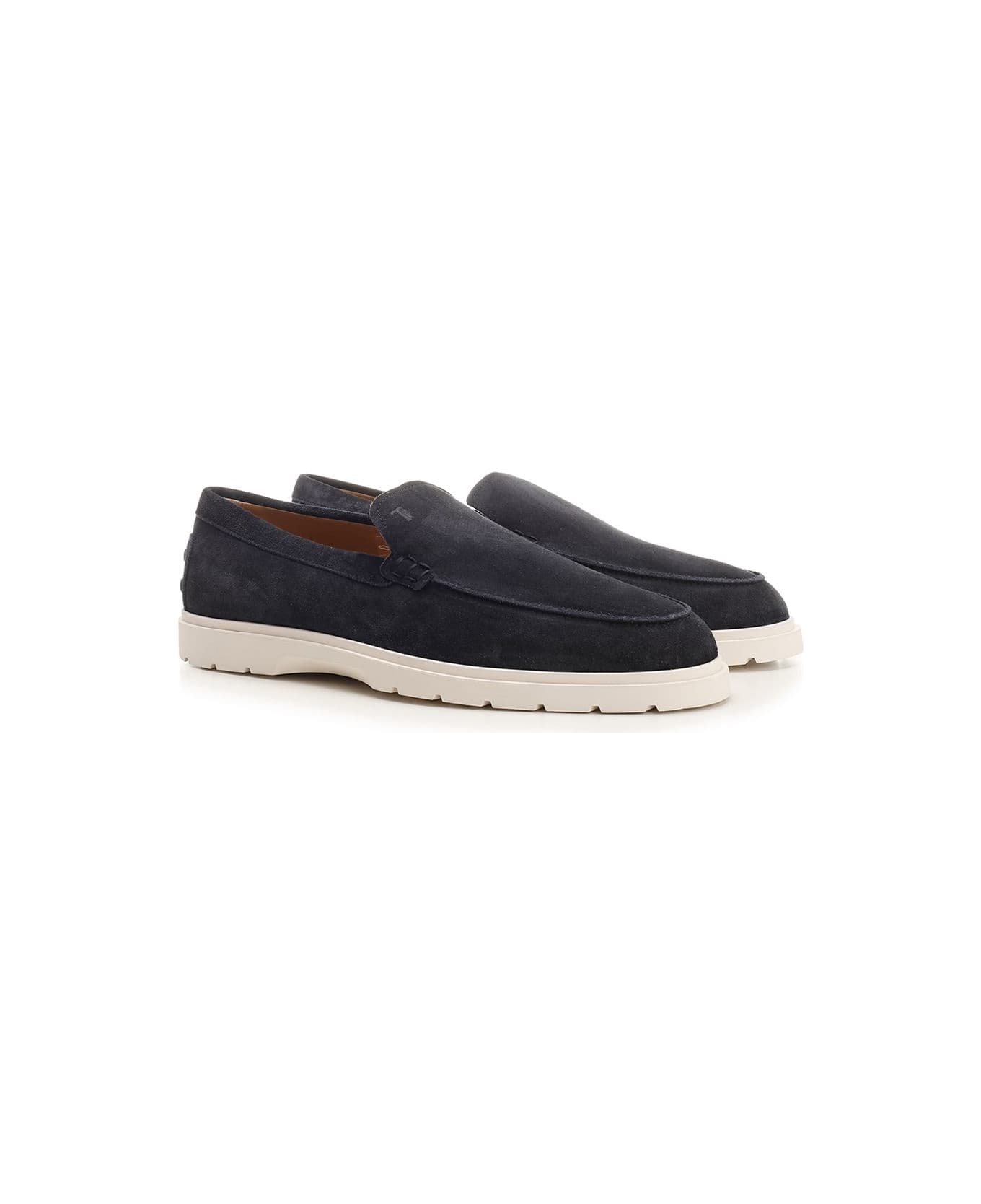 Tod's Suede Slip On - NAVY
