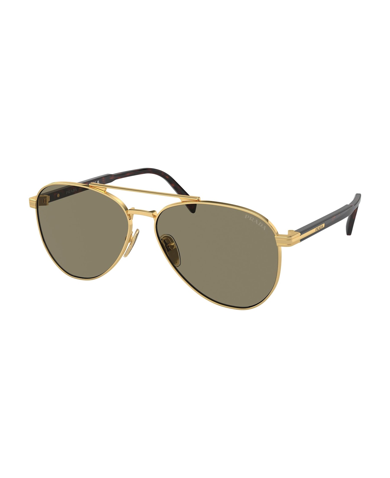 Prada Eyewear Sunglasses - Oro/Marrone