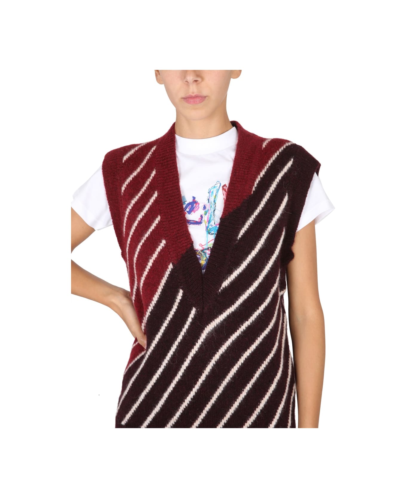 Stella McCartney Knitted Vest - MULTICOLOUR