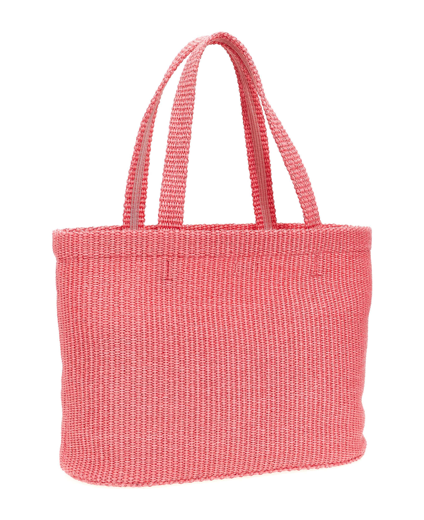 Jimmy Choo 'beach Tote E/w' Shopping Bag - Pink