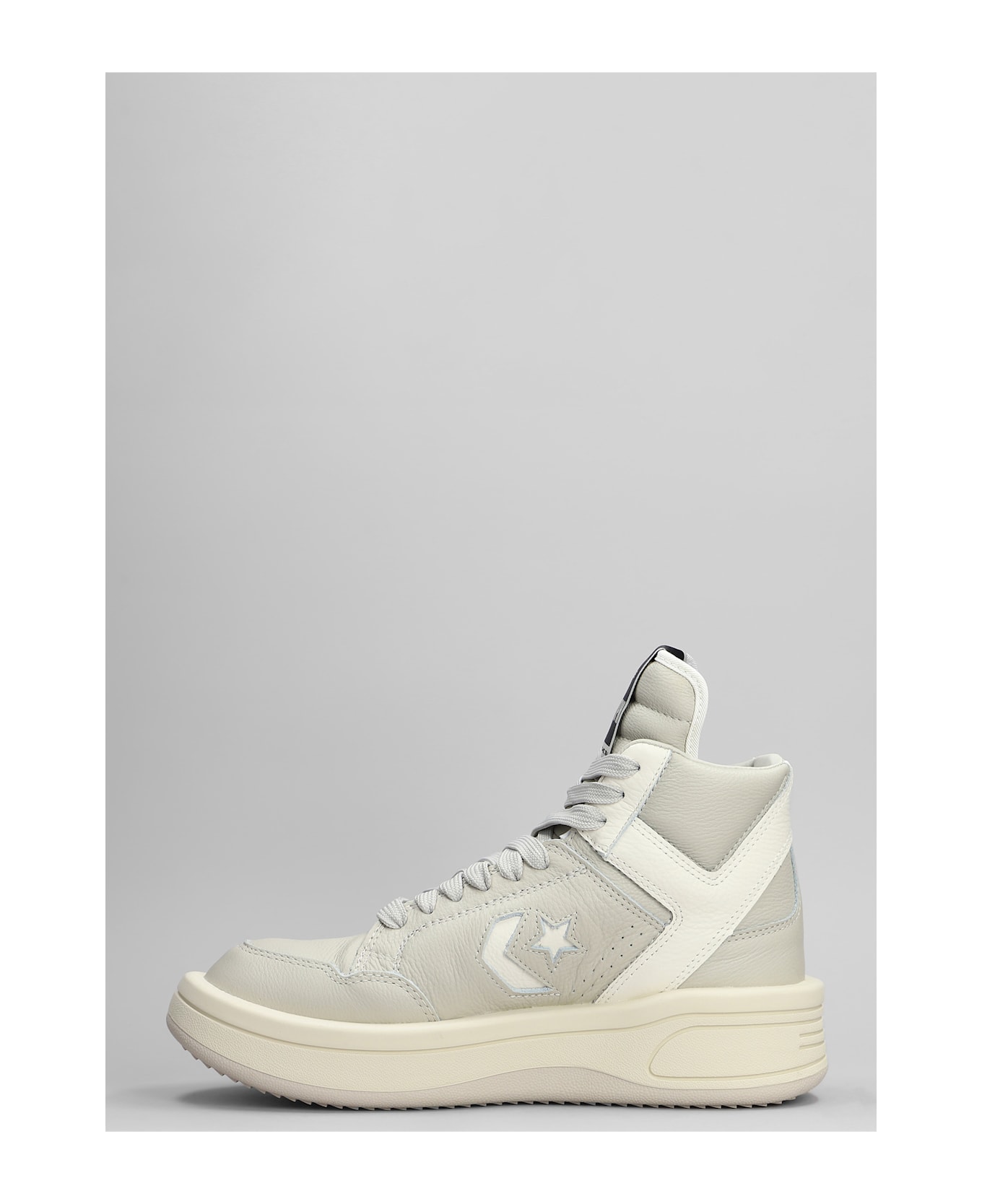 DRKSHDW Turbowpn Sneakers In Grey Leather - grey スニーカー