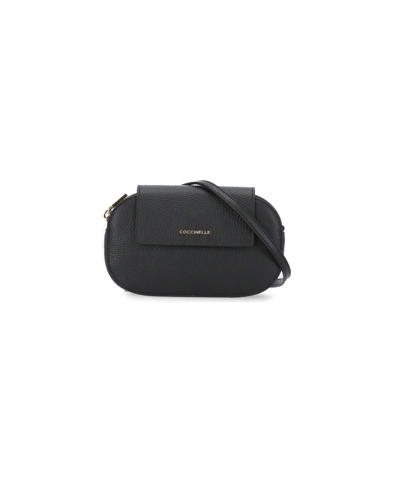 Coccinelle Faint Shoulder Bag - Black トートバッグ