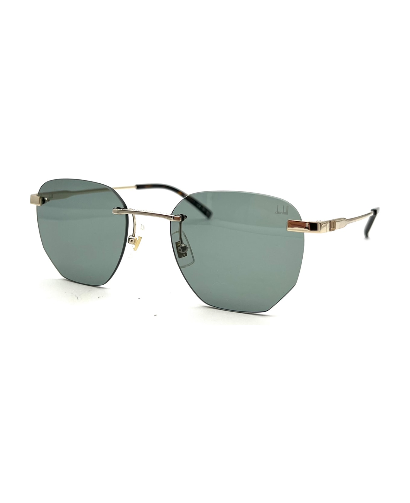 Dunhill DU0066S Sunglasses - Gold Gold Green サングラス