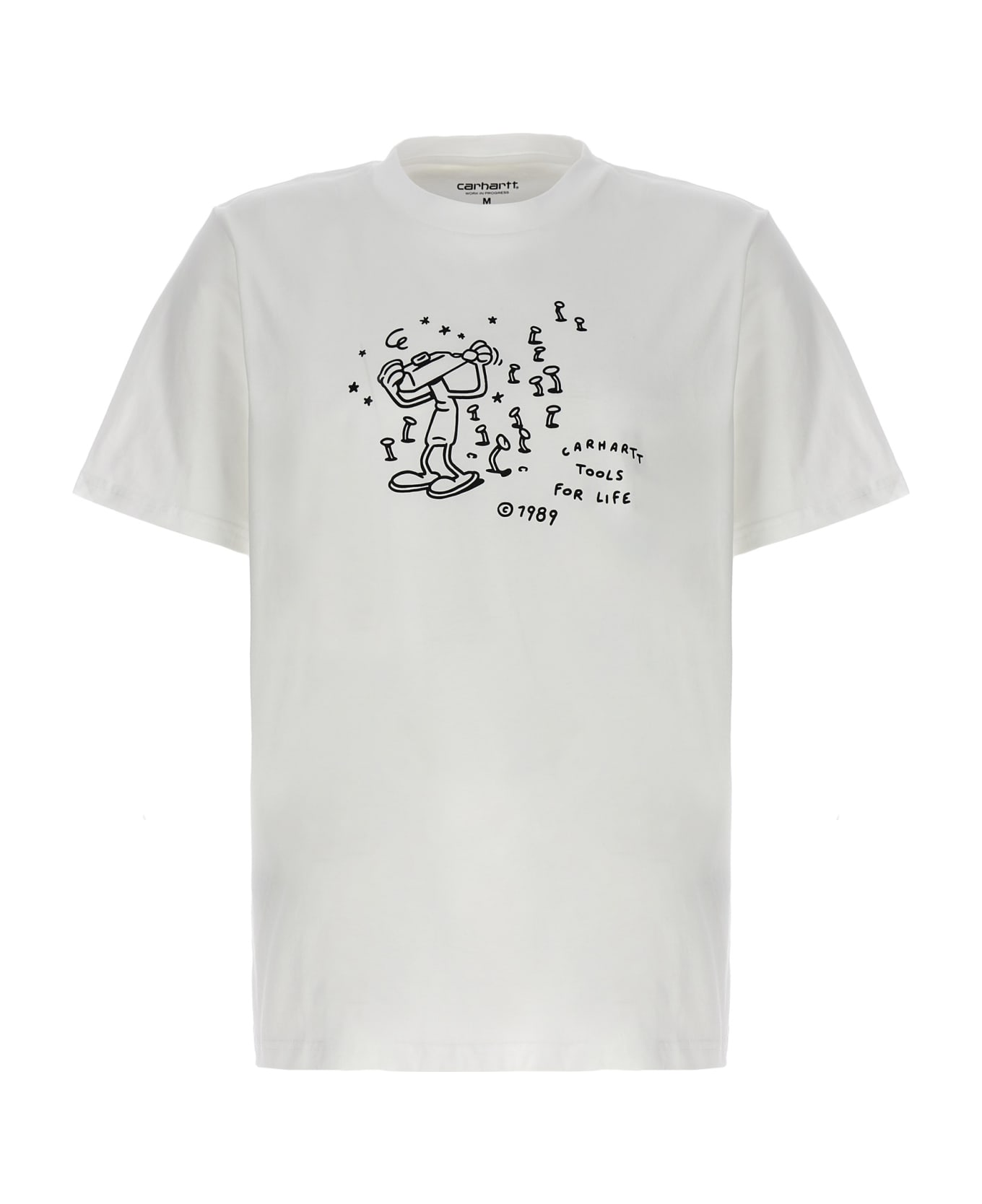 Carhartt 'tools For Life' T-shirt - White/Black