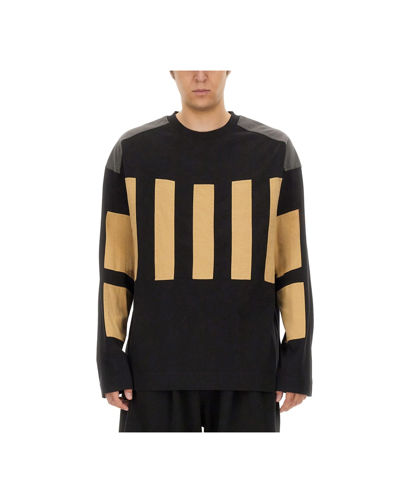 Dries Van Noten Cotton Sweatshirt - BLACK