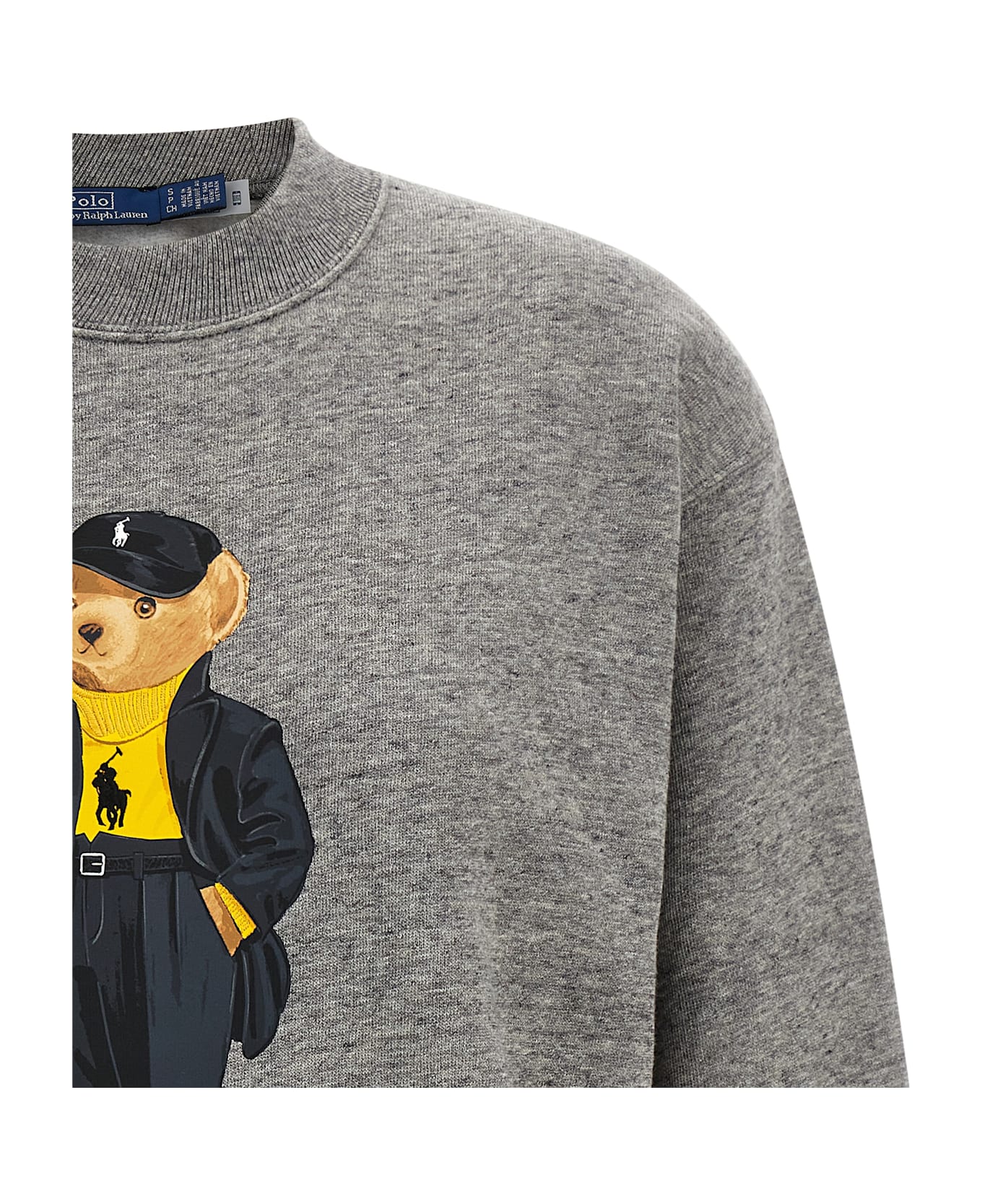 Ralph Lauren 
polo Bear
 Sweatshirt - DARK VINTAGE HEATHER