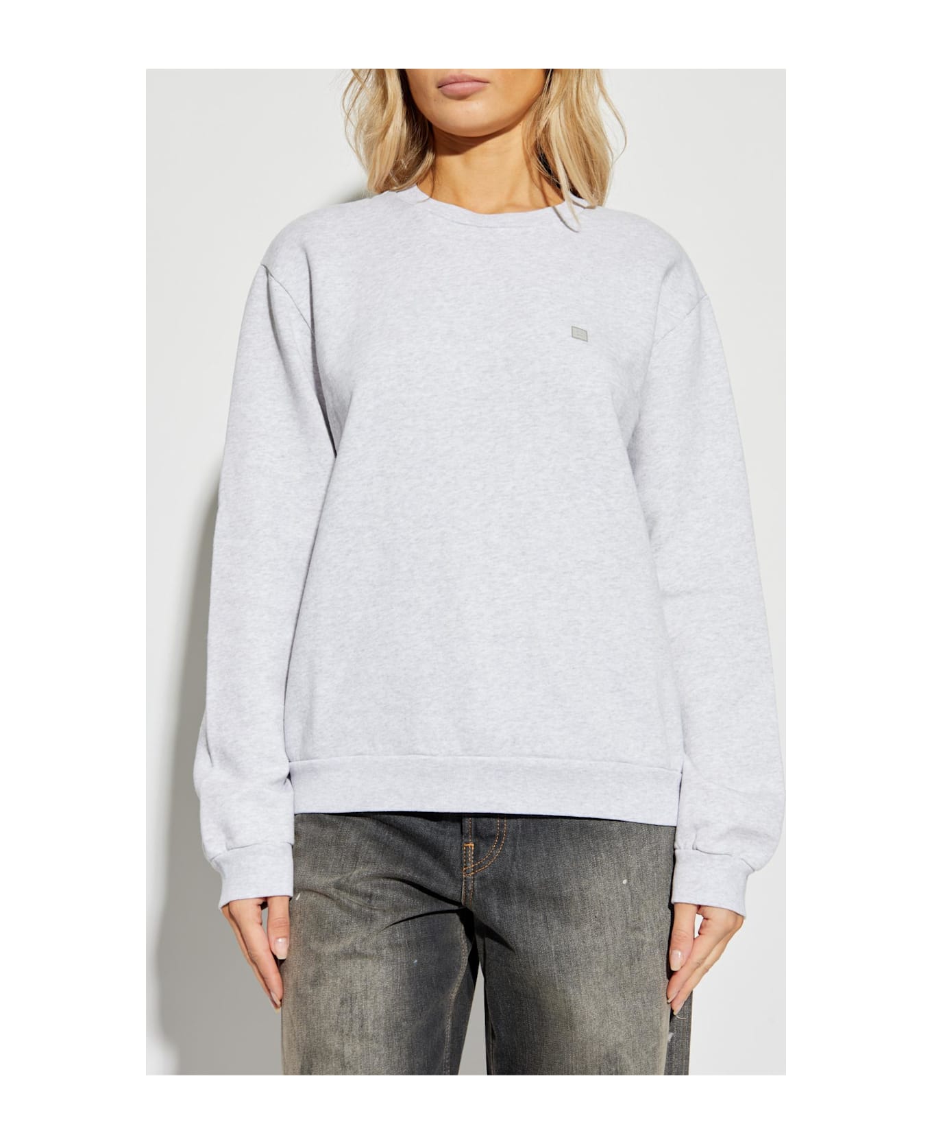 Acne Studios Cotton Sweatshirt - Grey