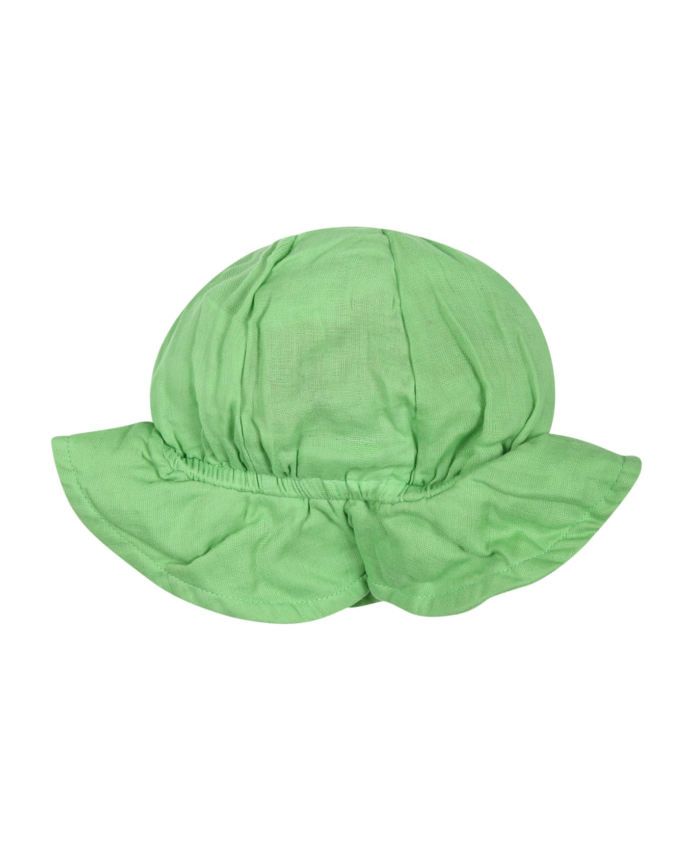 Molo Green Cloche For Bébé Kids With Smile - Green アクセサリー＆ギフト