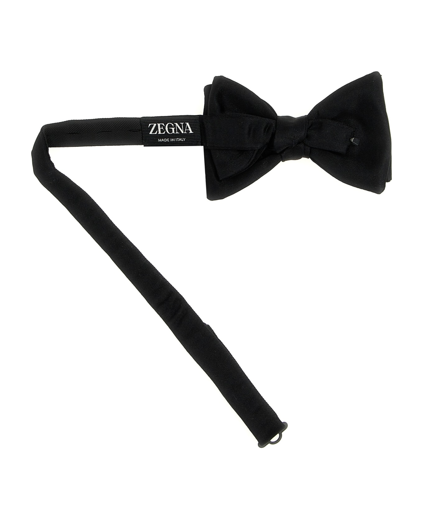 Zegna Silk Bow Tie - Black