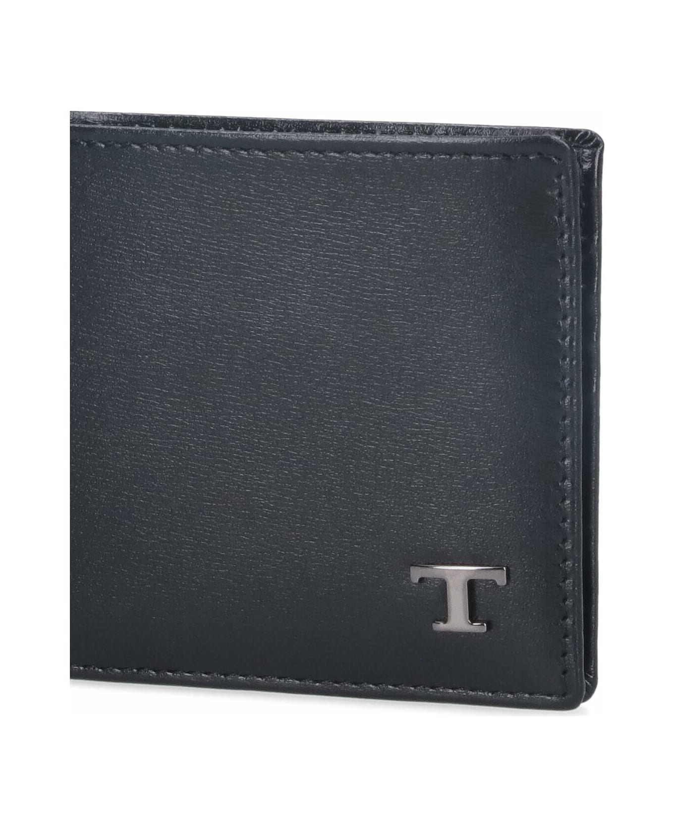 Tod's Bifold Logo Wallet - Black  