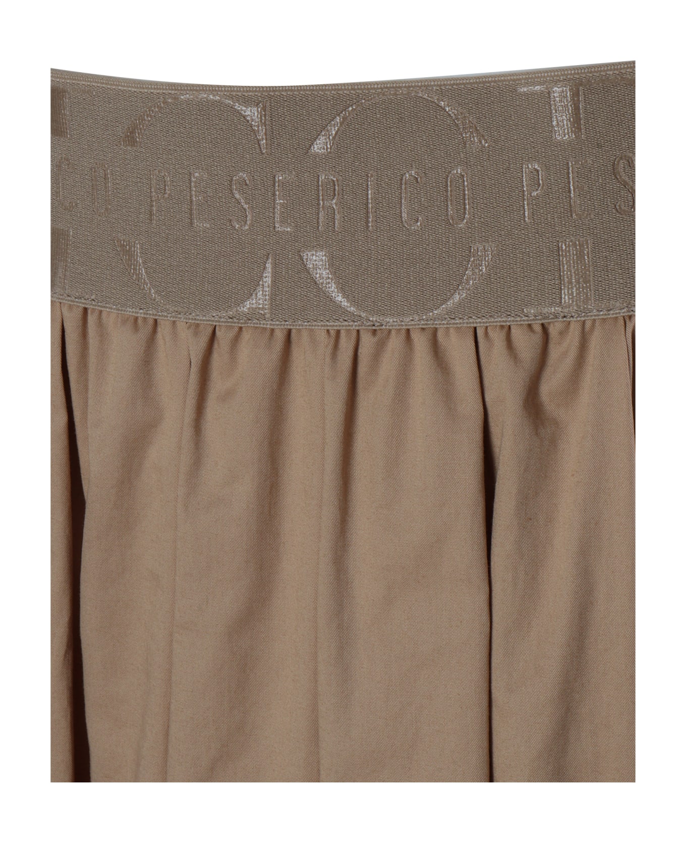 Peserico Brown Midi Skirt - BROWN