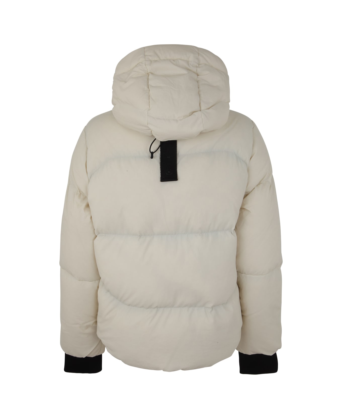 JG1 Padded Jacket With Hood - Pearl