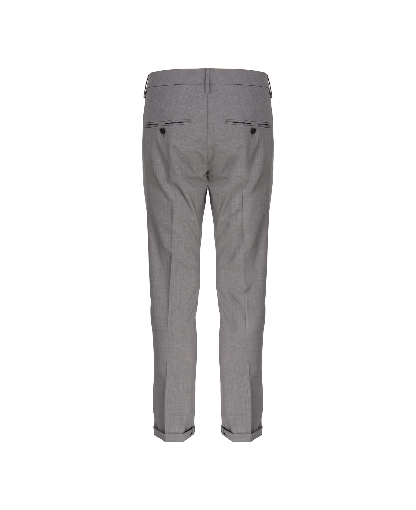Dondup Gaubert Straight Trousers - Grey