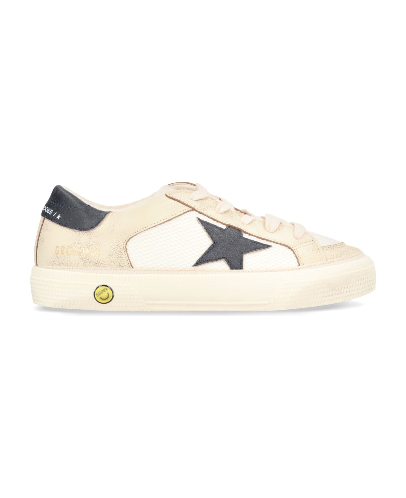 Golden Goose May Low-top Sneakers - Ivory