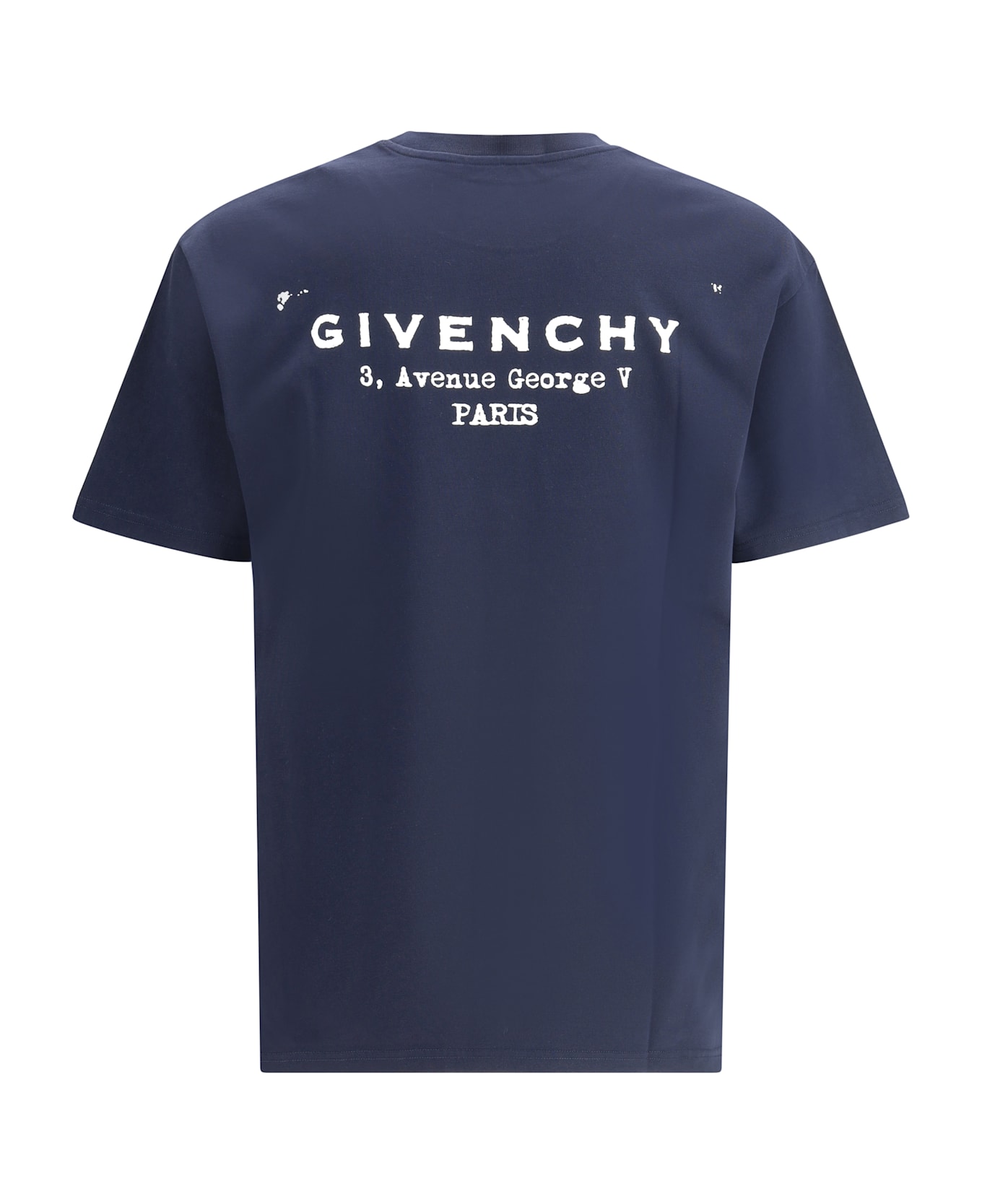 Givenchy T-shirt With Logo Printed On The Back