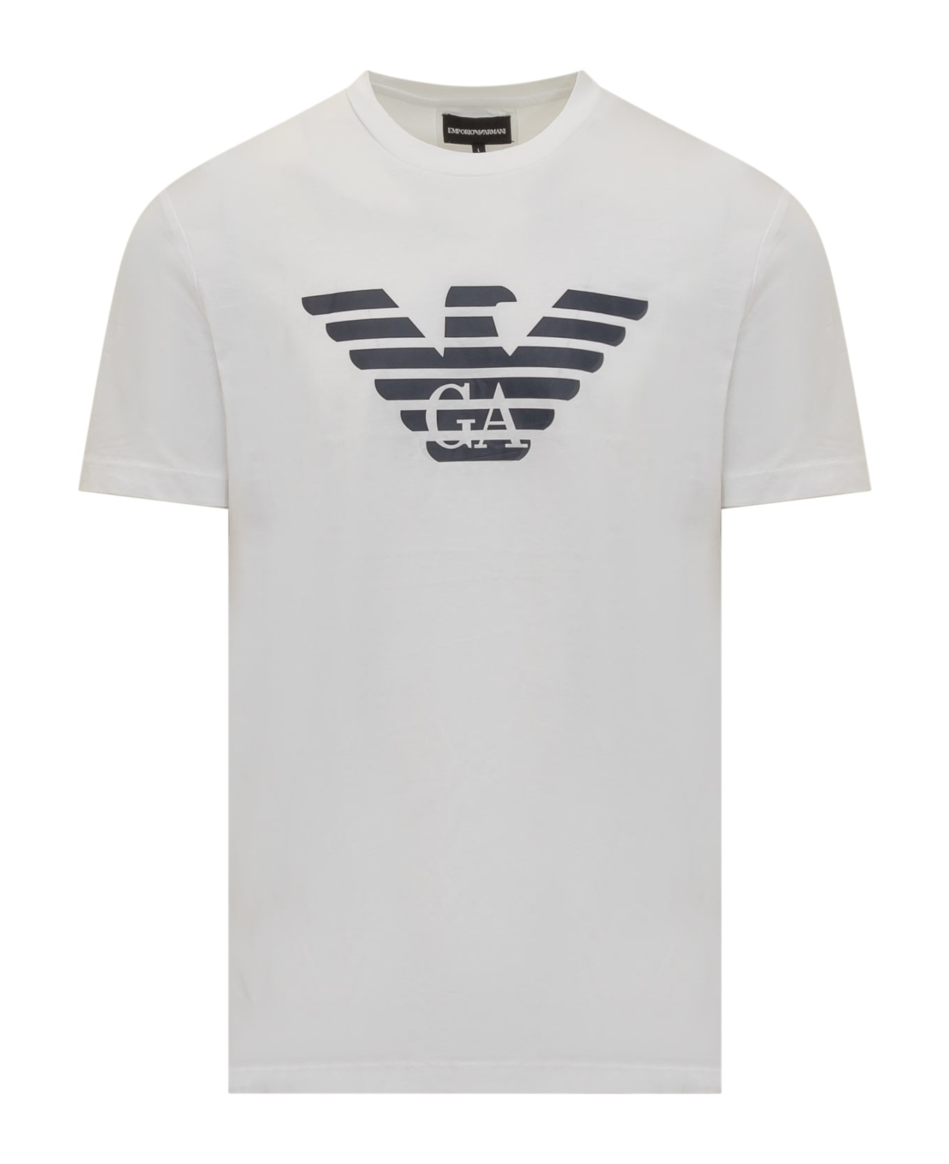 Emporio Armani Eagle T-shirt - BIANCO O. AQUILA シャツ