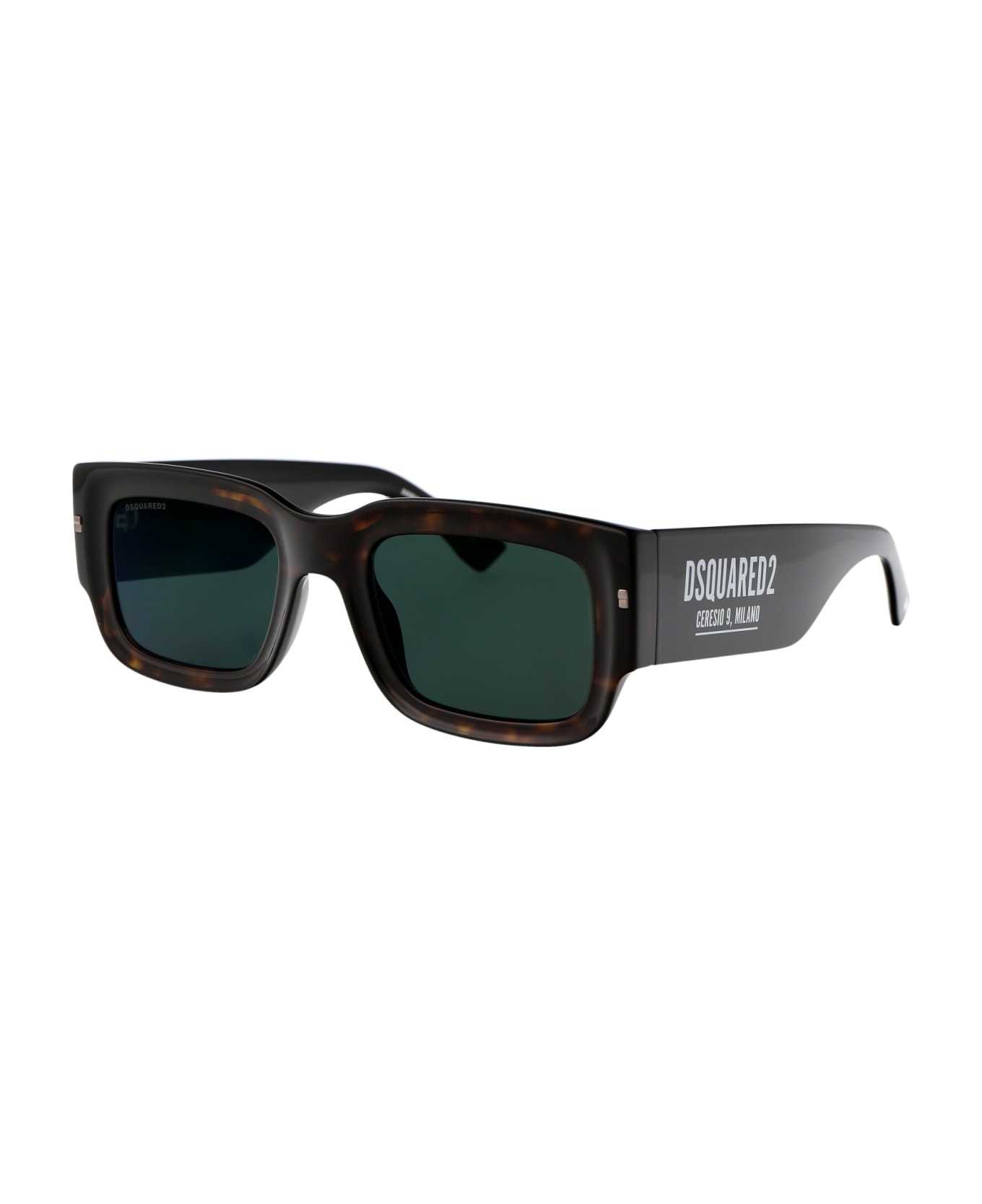 Dsquared2 Eyewear D2 0089/s Sunglasses - 581MT HAVANA BLACK