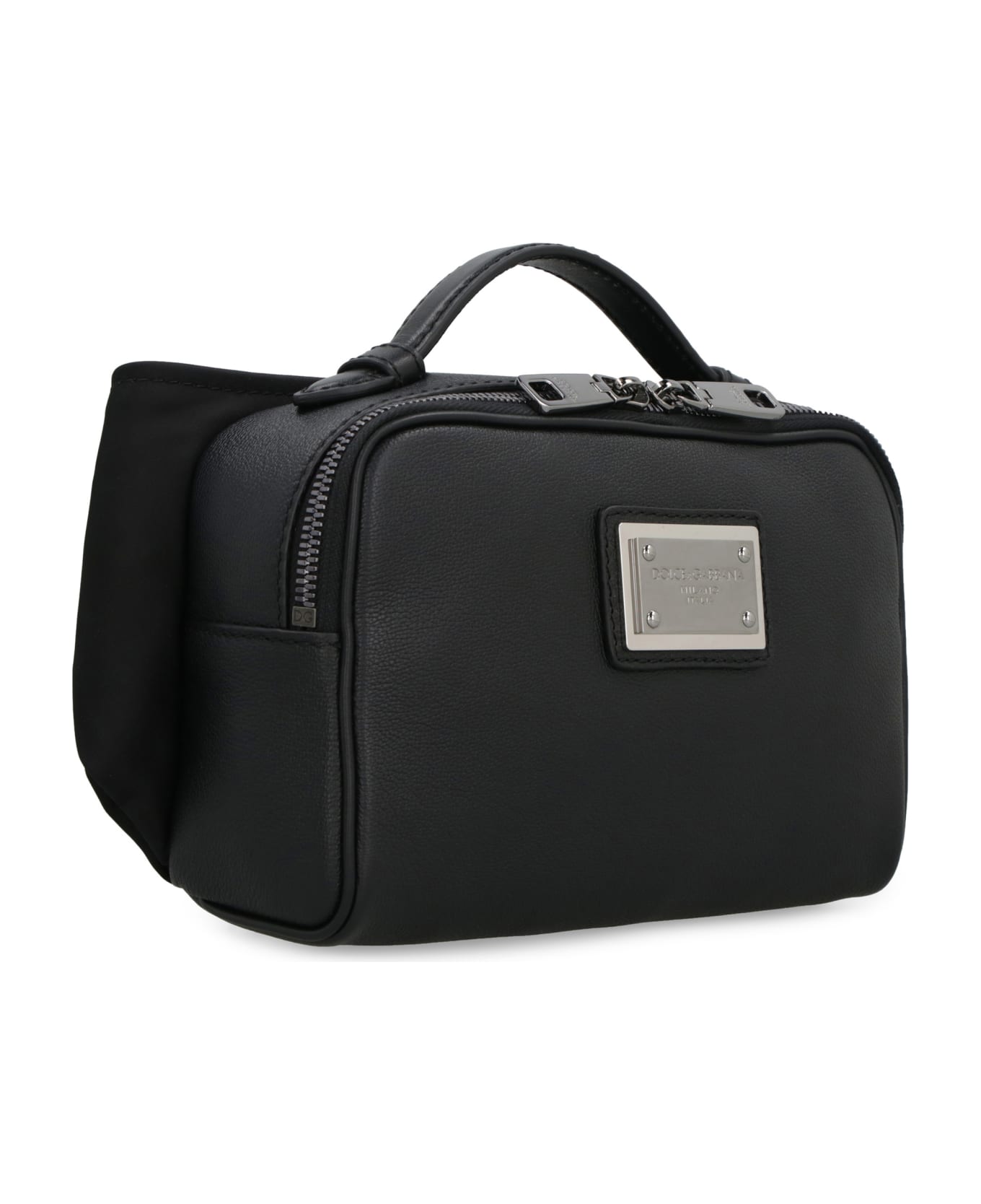Dolce & Gabbana Leather Belt Bag - black トートバッグ