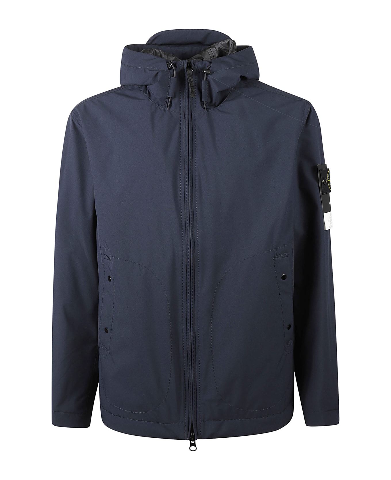 Stone Island Down Jacket - Navy Blue